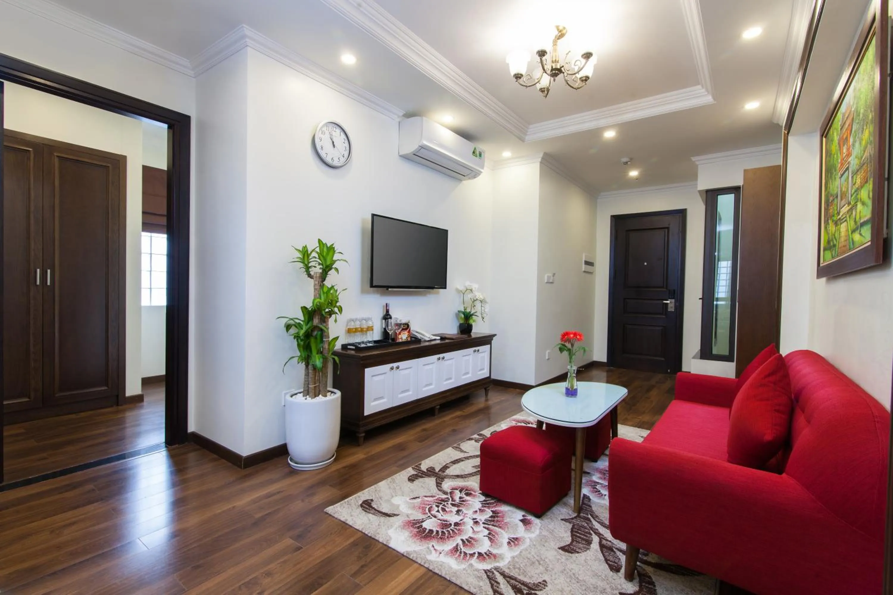 Two Bedroom Suite with Window in Hanoi Central Hotel & Residences