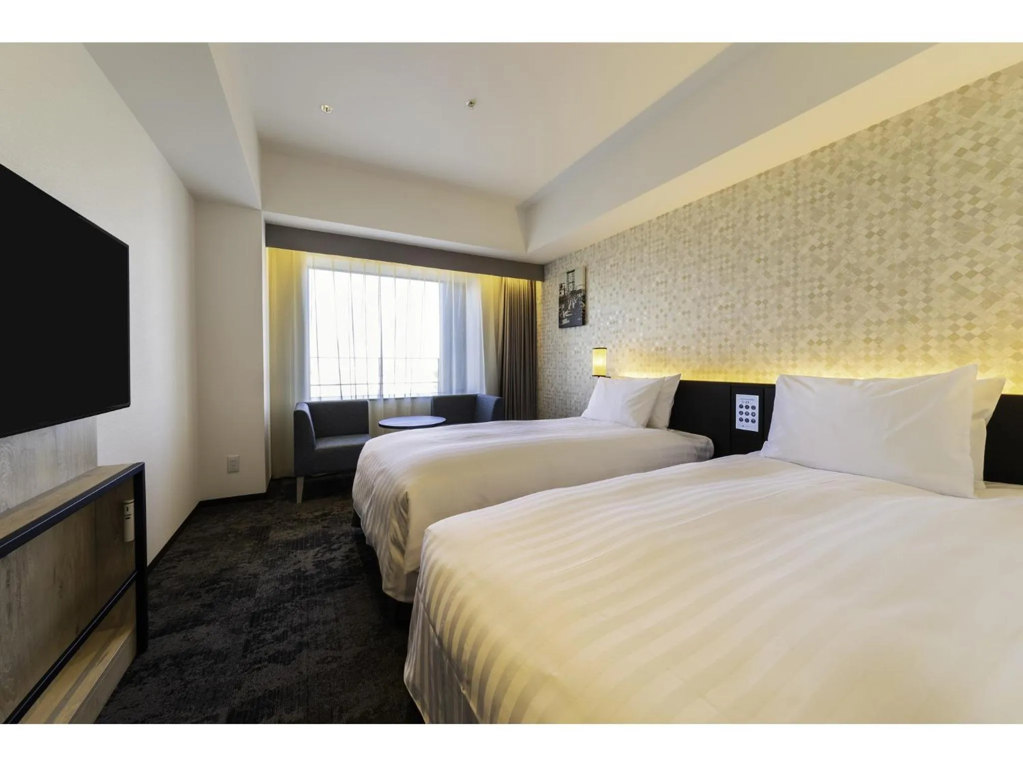 Standard Twin Room in LIBER HOTEL Osaka