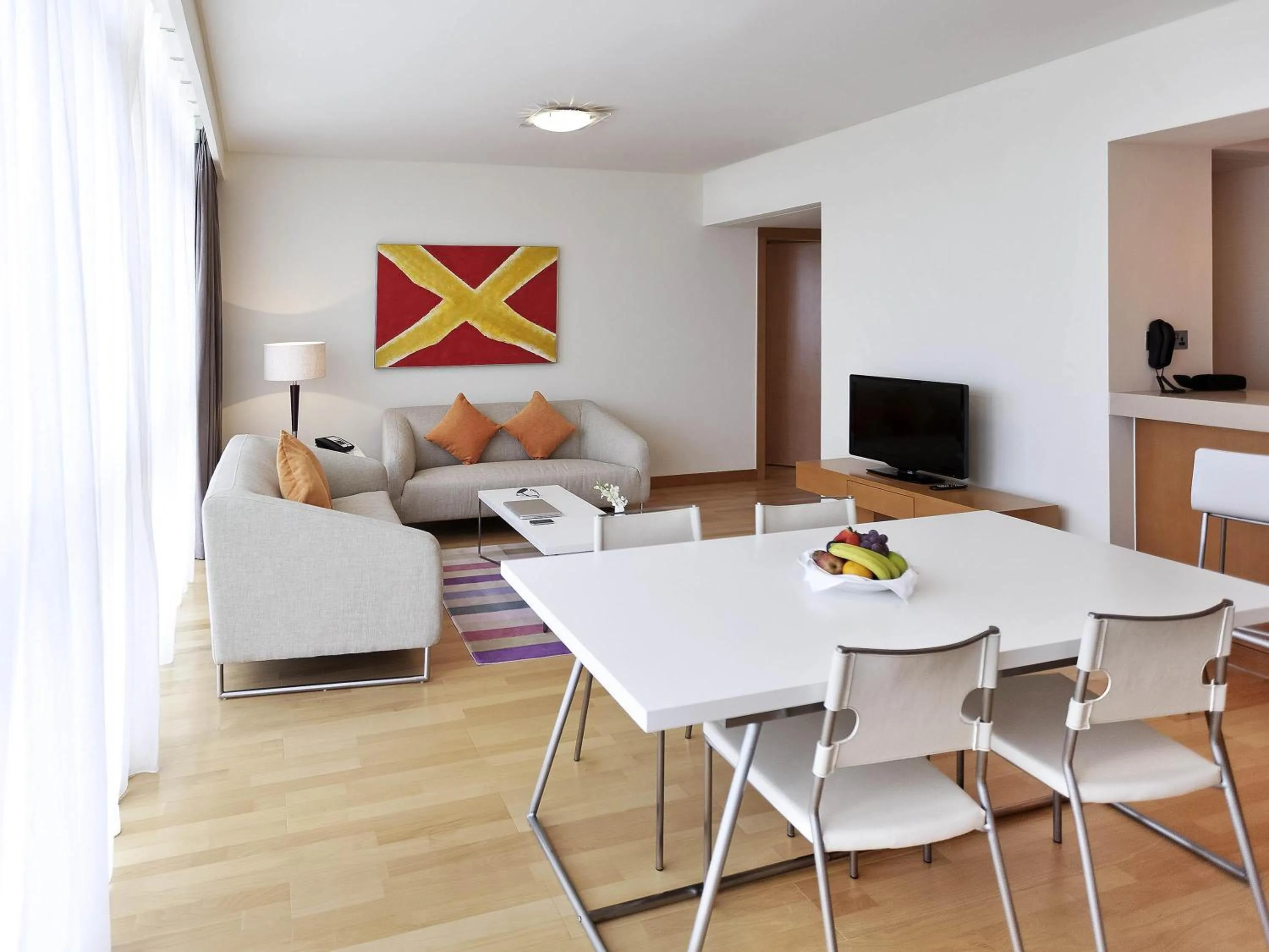 One-Bedroom Apartment with Double Bed in Ibis Abu Dhabi Gate