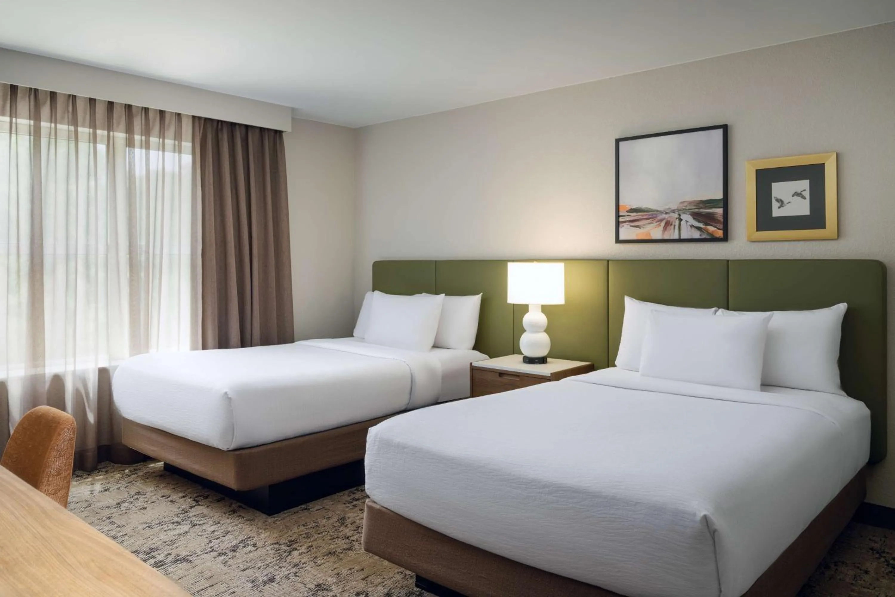 Two-Room Suite with Two Double Beds and Sofa Bed in Embassy Suites by Hilton Memphis East Germantown Area