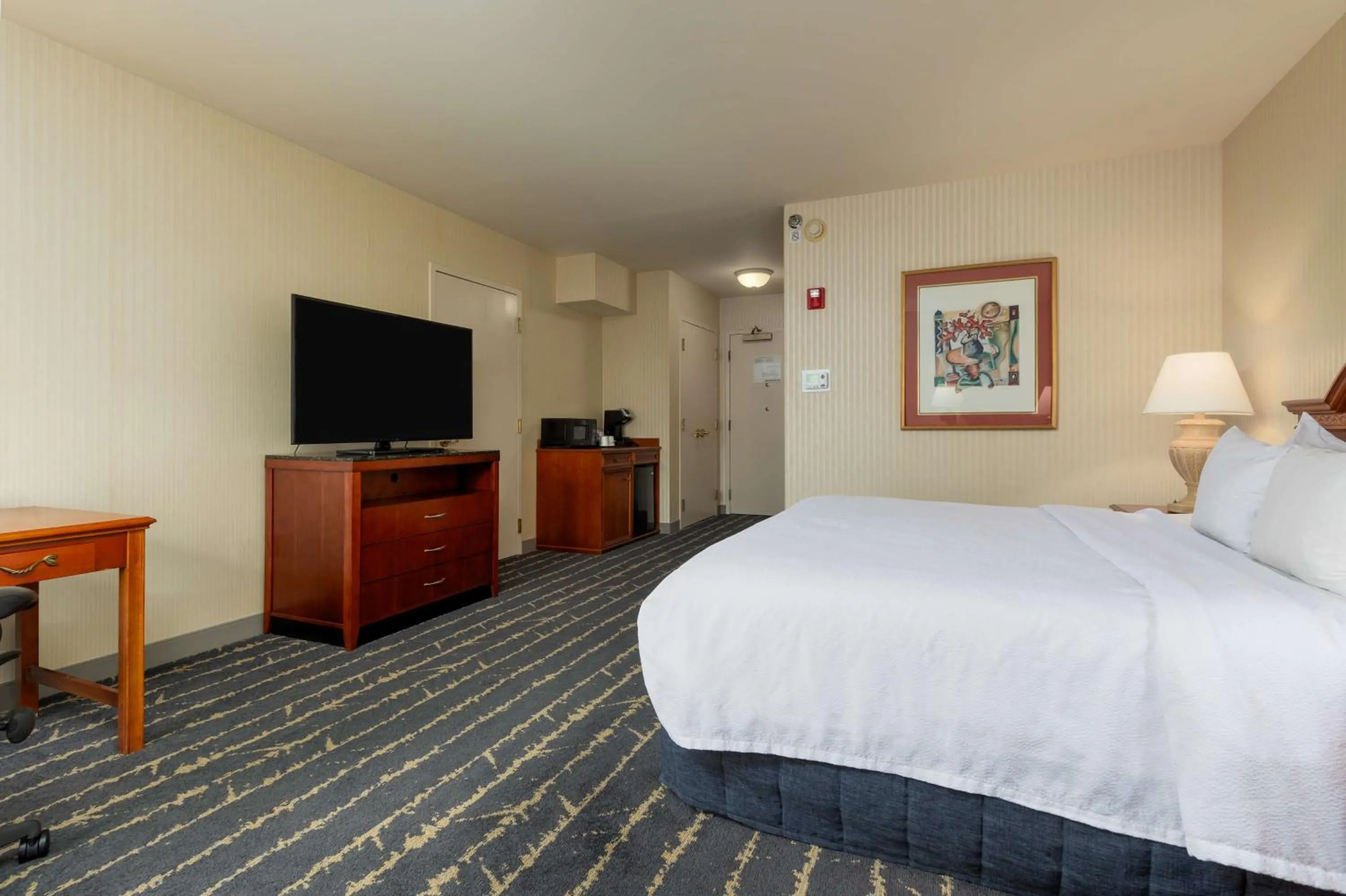 King Room with Tub - Mobility and Hearing Access in Hilton Garden Inn Milwaukee Northwest Conference Center