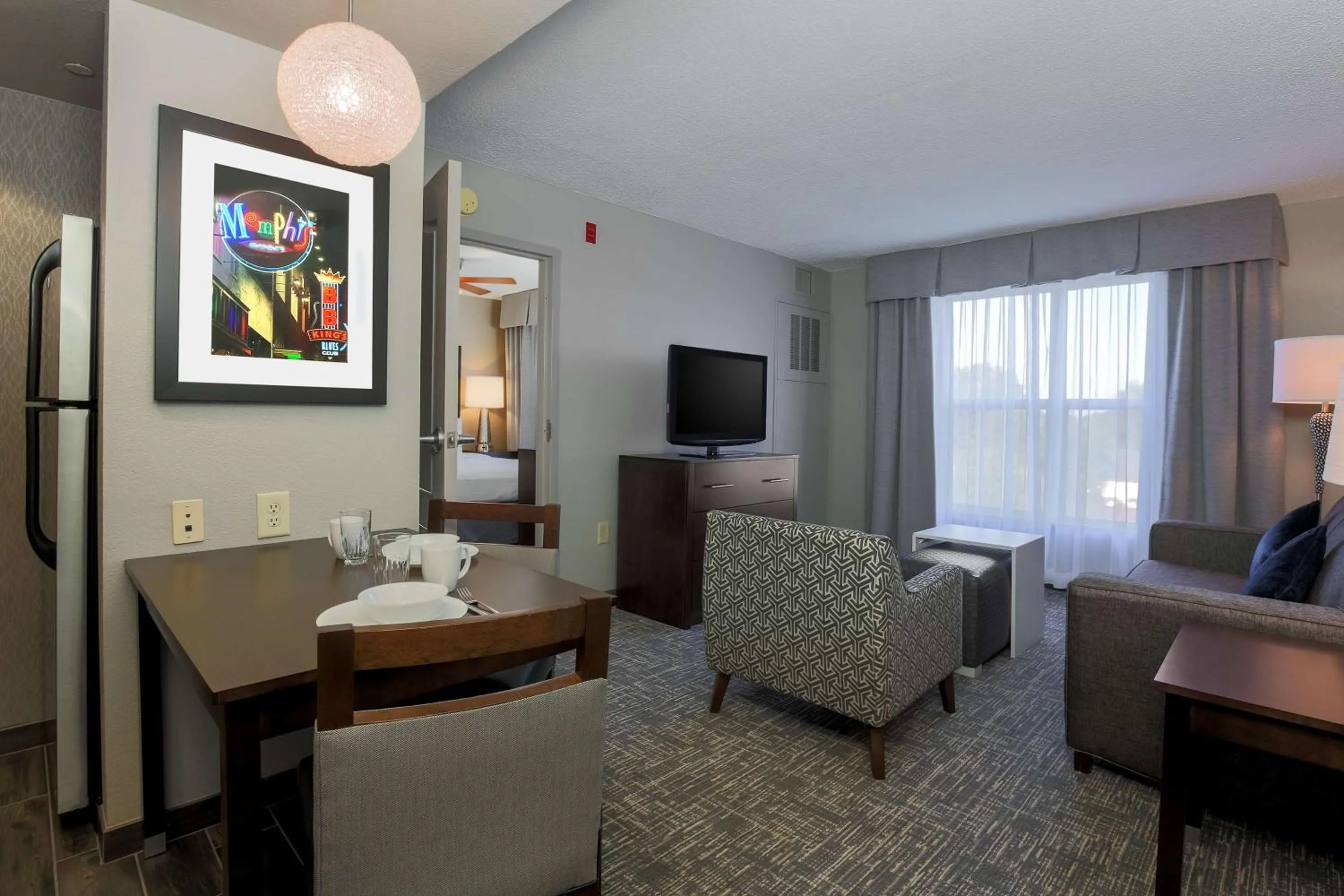 One-Bedroom King Suite - Non-Smoking in Homewood Suites by Hilton Southwind - Hacks Cross