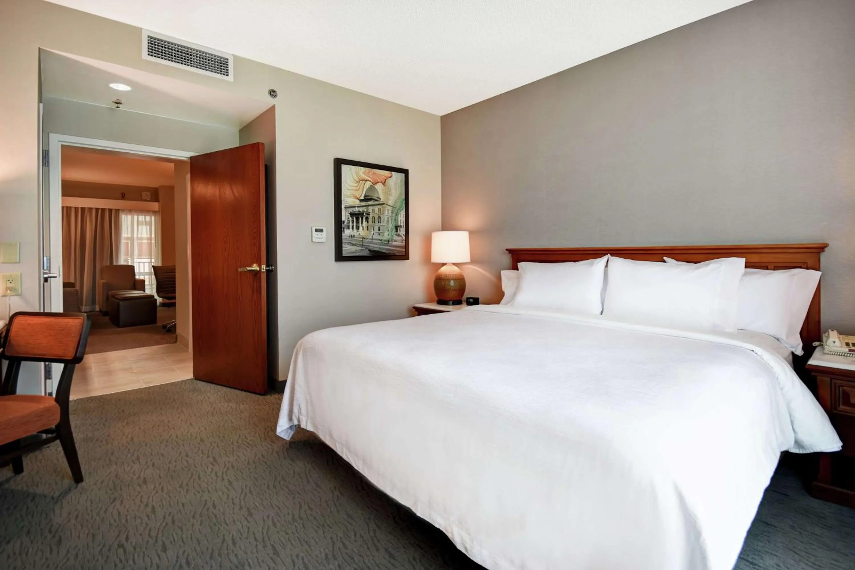 King Suite in Embassy Suites Little Rock