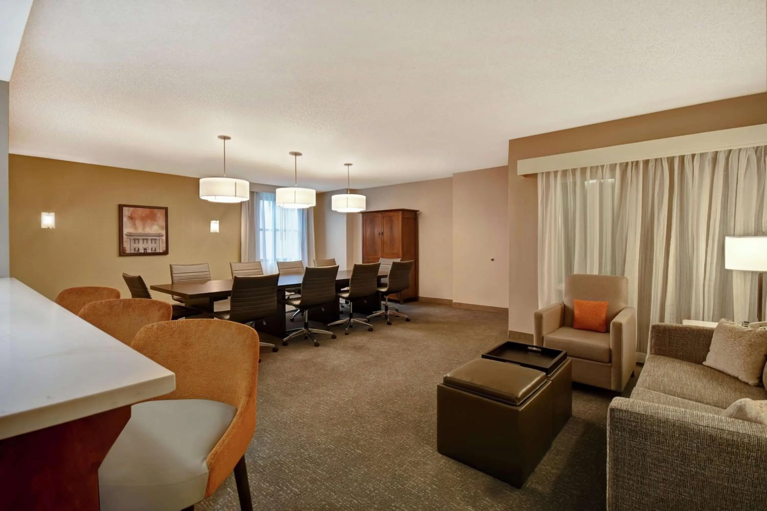 Two-Bedroom Executive King Suite in Embassy Suites Little Rock