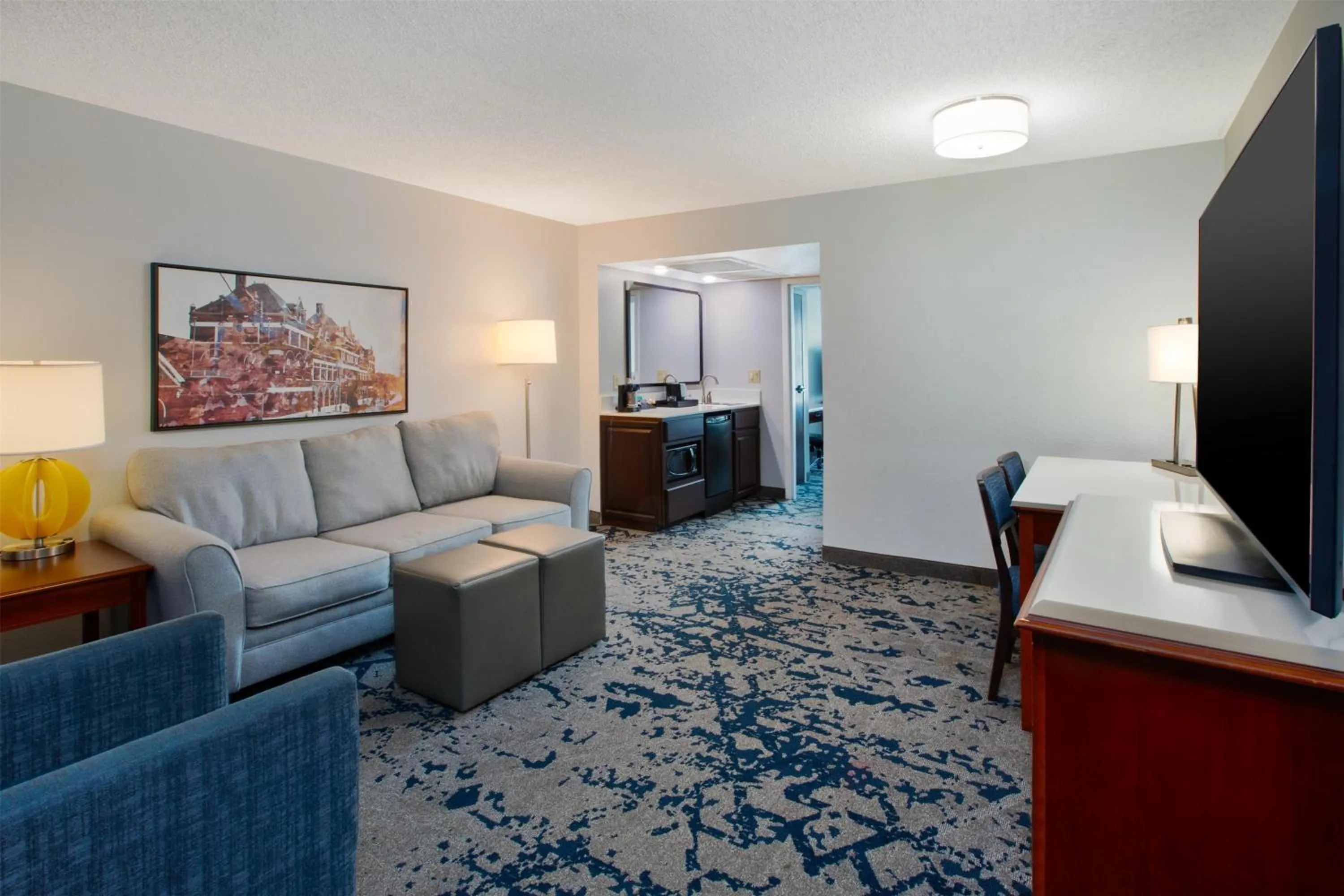 Suite with Two Double Beds - Non-Smoking in Embassy Suites Montgomery - Hotel & Conference Center