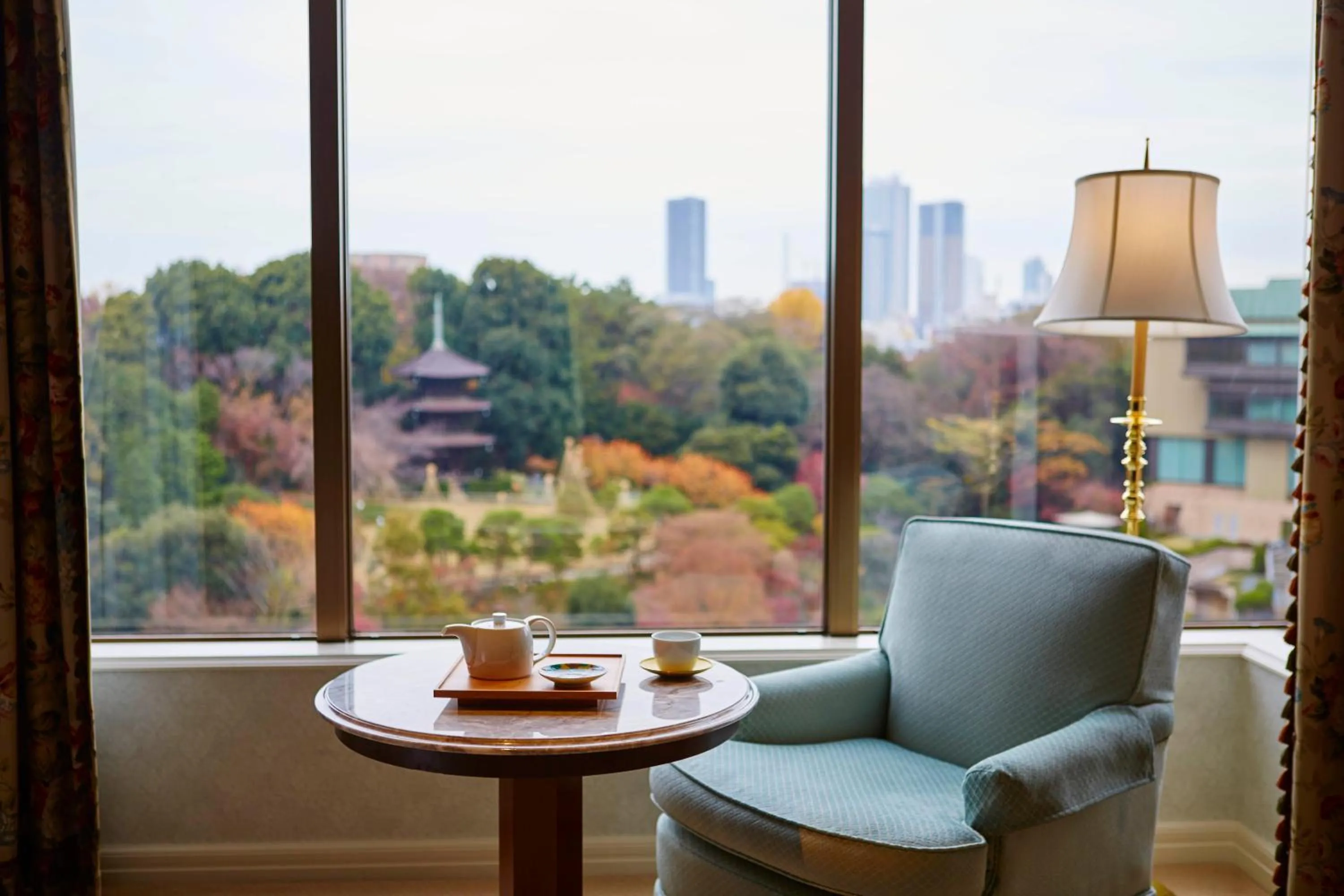 Junior Suite Twin Room / Garden View / Lounge and Spa Access in Hotel Chinzanso Tokyo