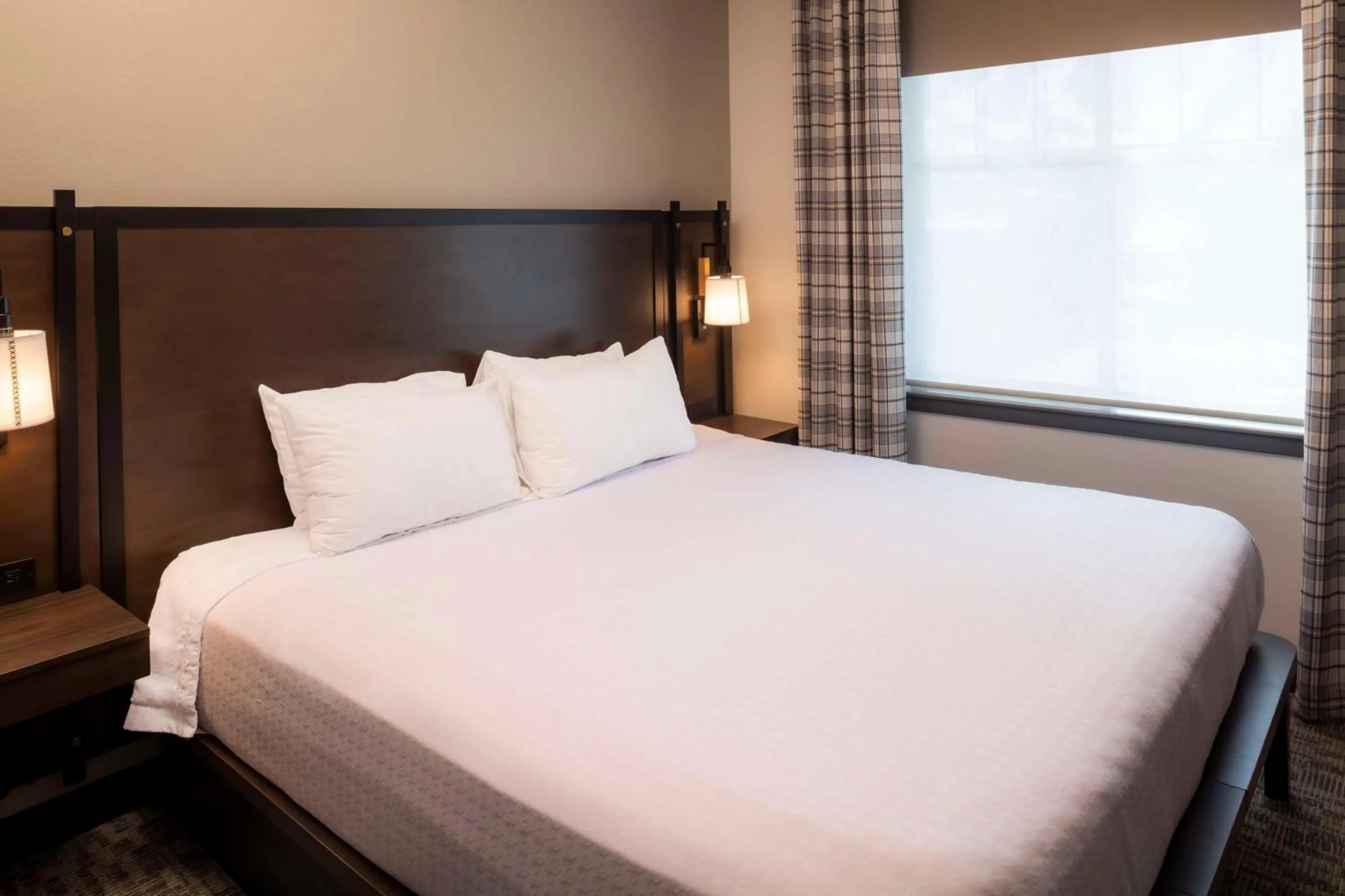 One-Bedroom King Suite with Fireplace - Non-Smoking  in Homewood Suites by Hilton Jackson