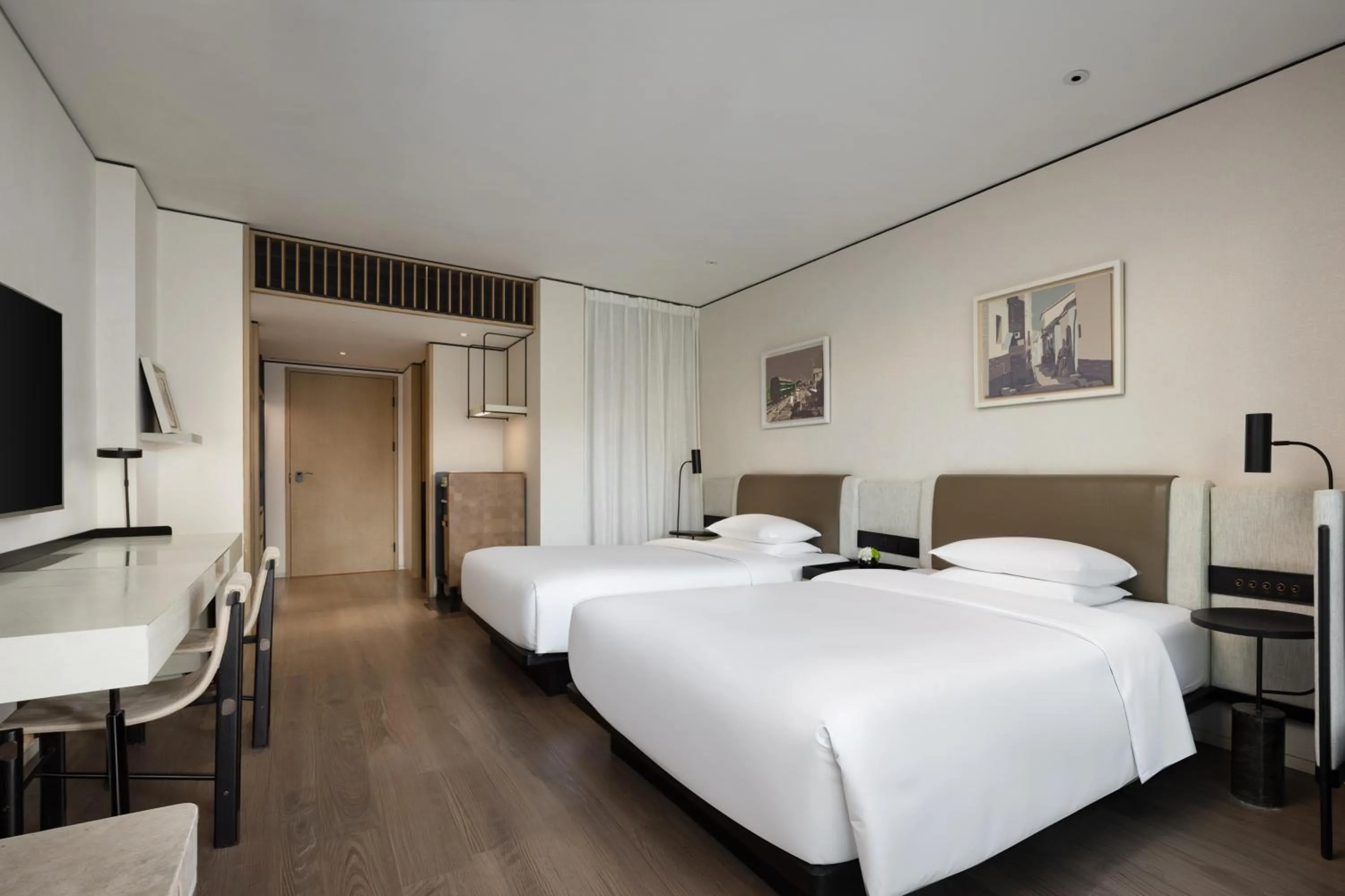 Standard Twin Room in Mumian Shenzhen Luohu JDV by Hyatt