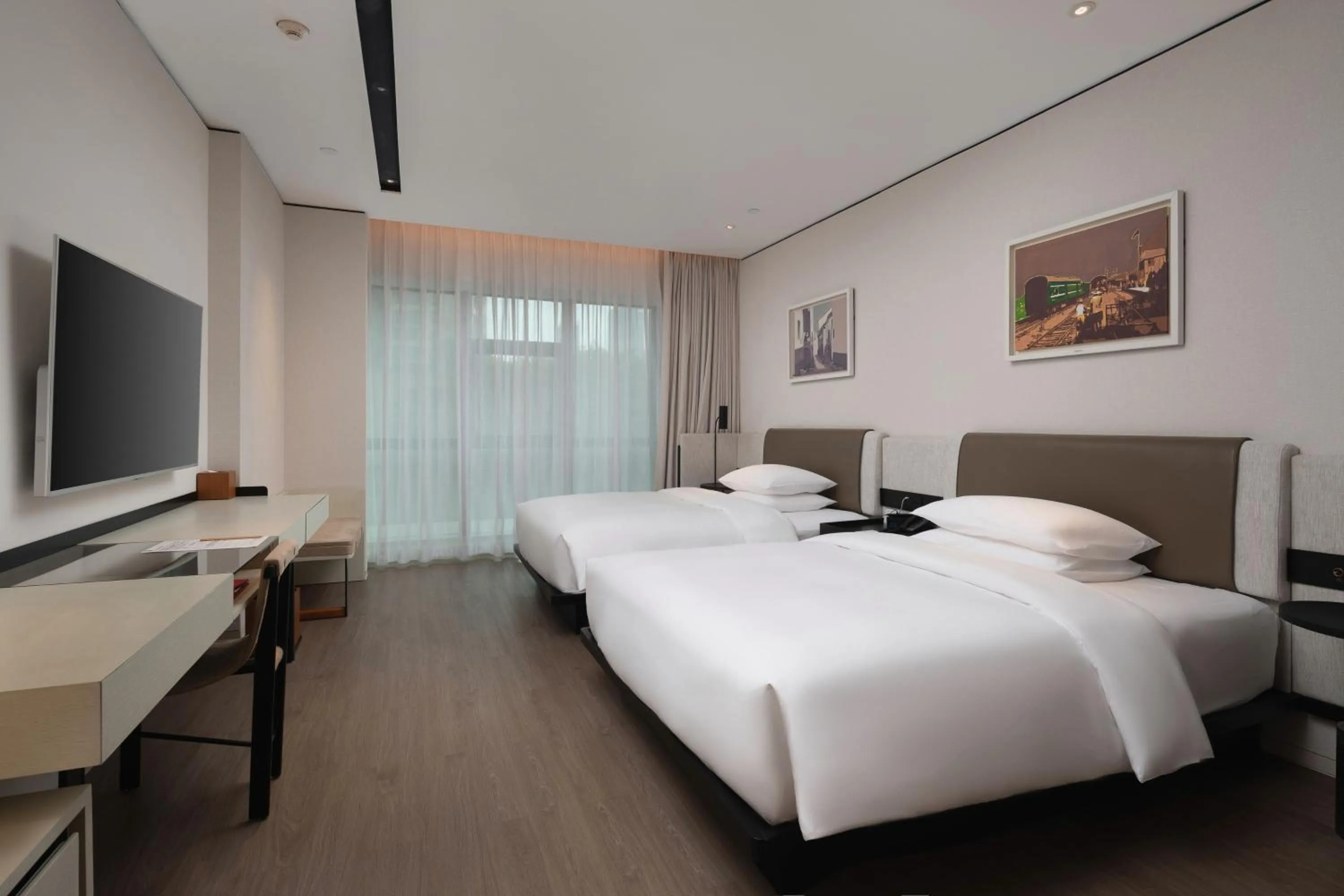 Standard Twin Room in THE MUMIAN HOTEL Shenzhen luohu