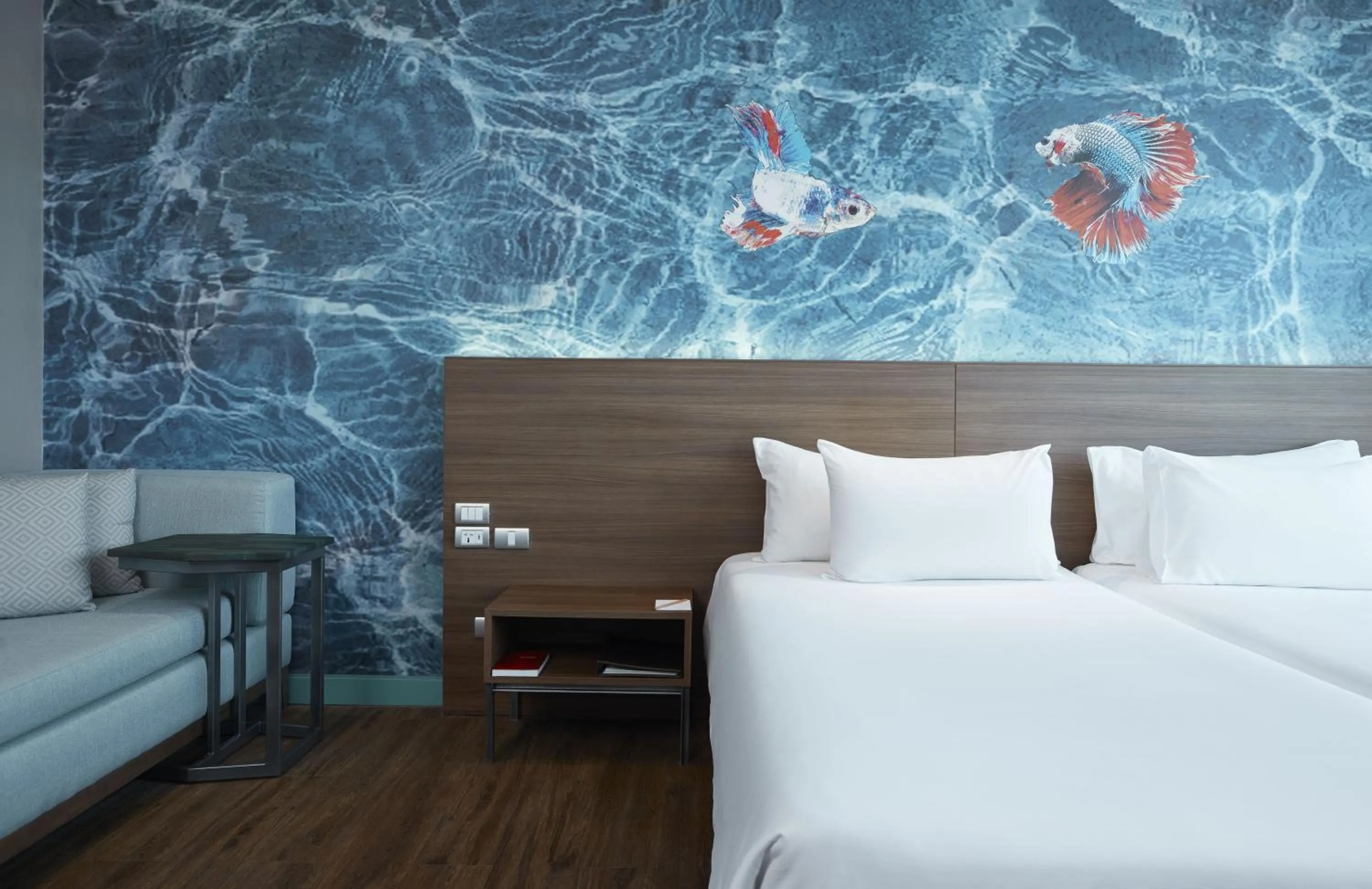 Deluxe Twin Room in Centara Life Government Complex Hotel & Convention Centre Chaeng Watthana