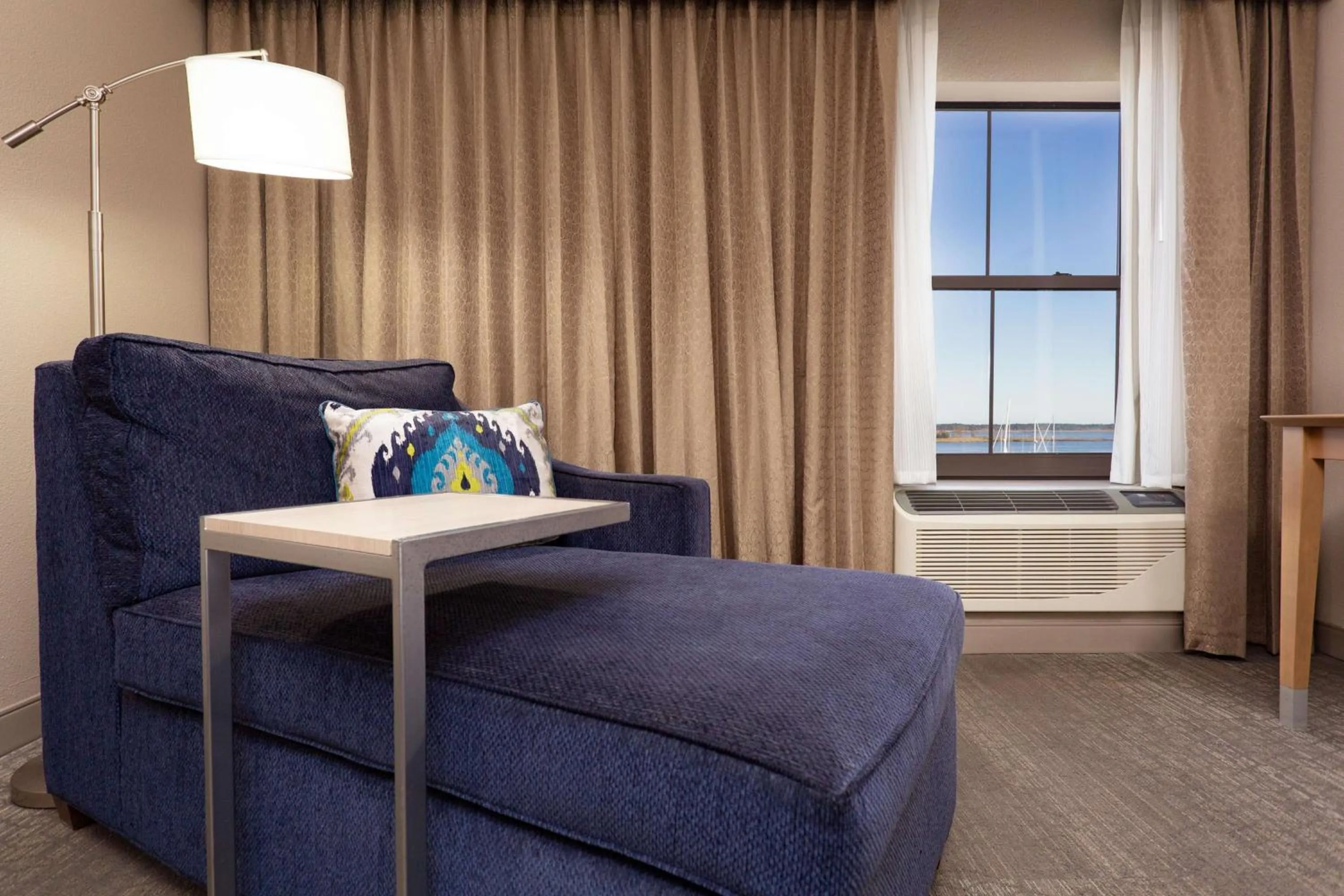 Premium King Room - single occupancy - Water View in Hampton Inn Georgetown-Marina