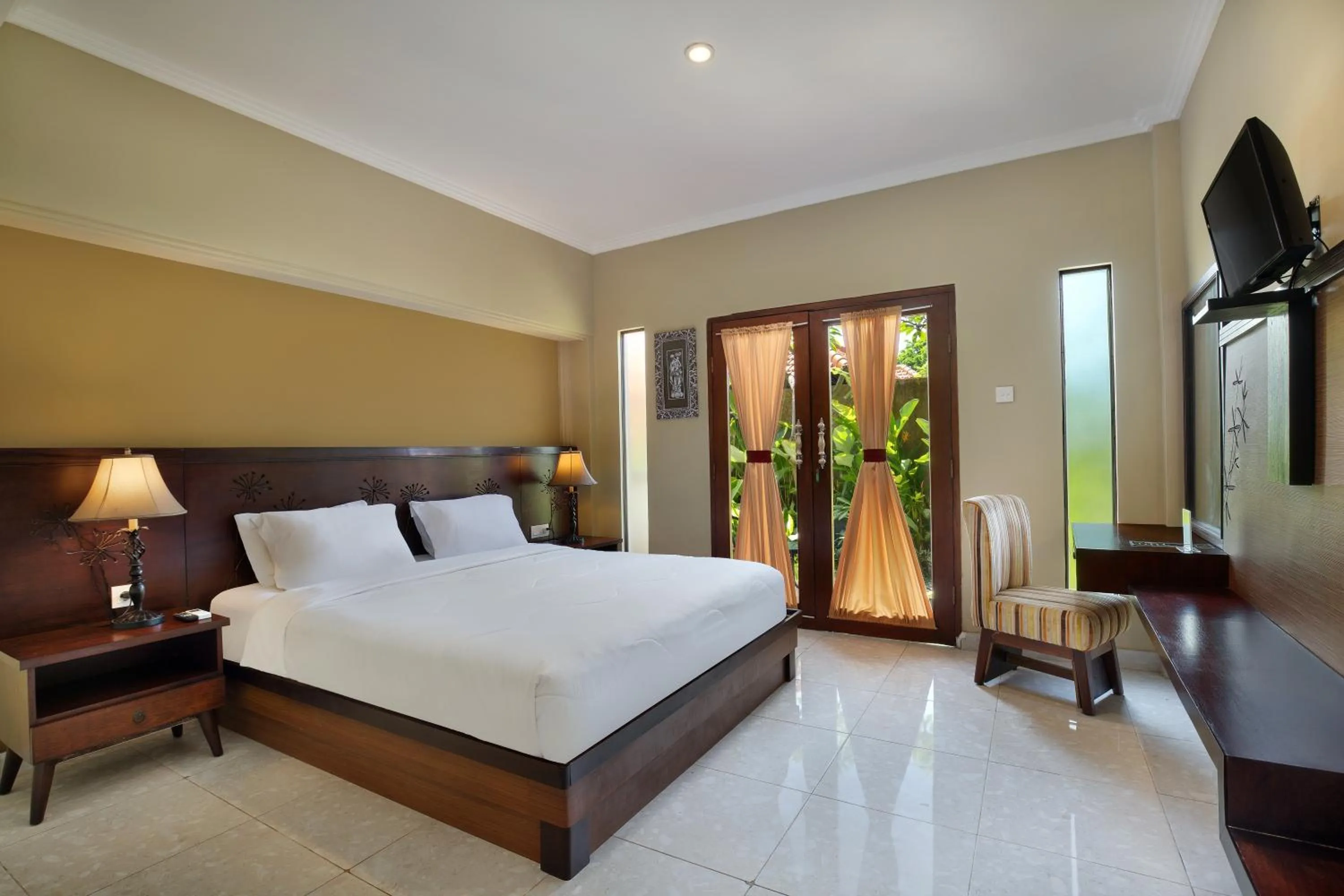 Superior Double with Garden View - single occupancy in Mahe Garden Inn and Villas by Kamara