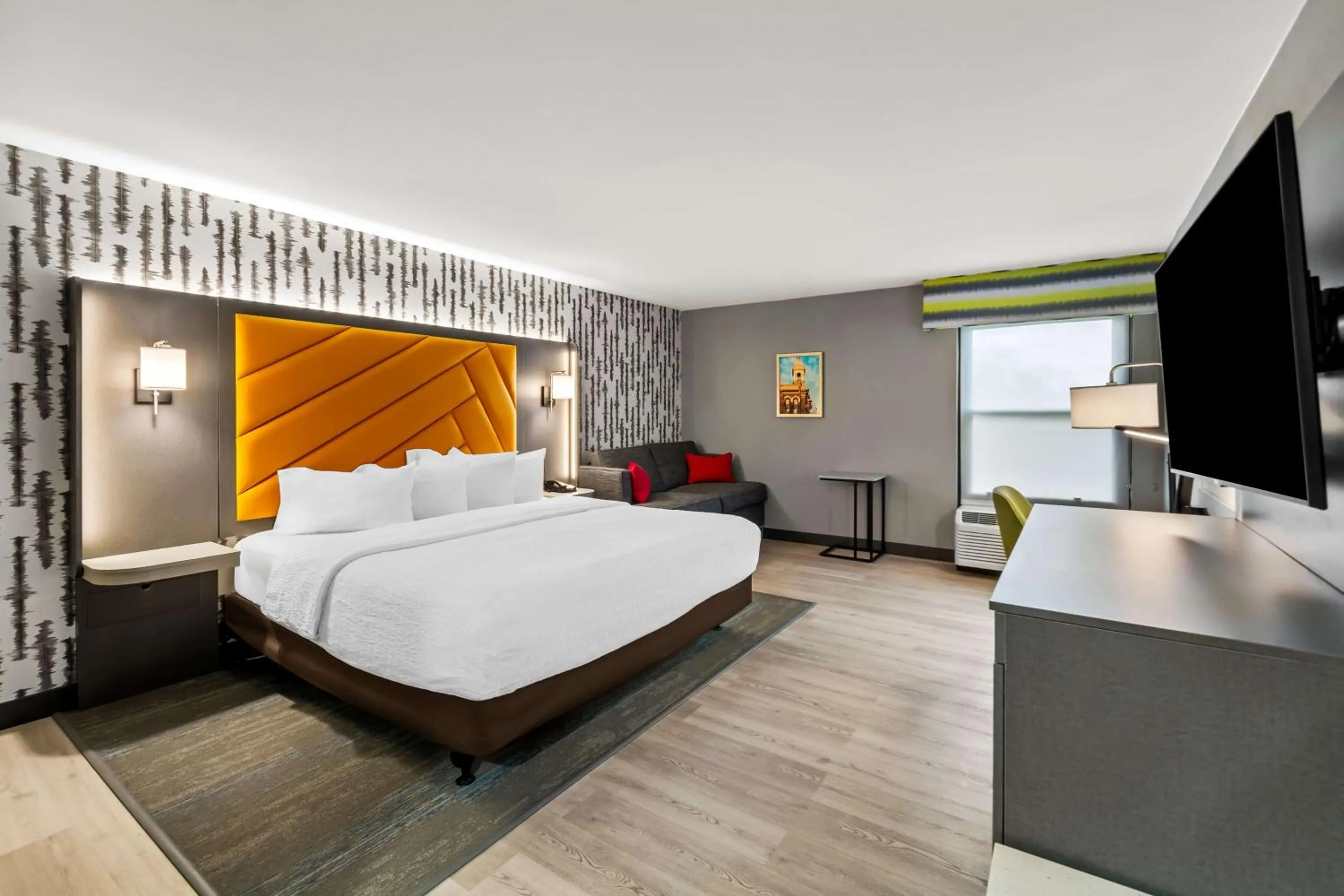 King Study with Sofa Bed - Non-Smoking  in Hampton Inn Lexington - Georgetown I-75