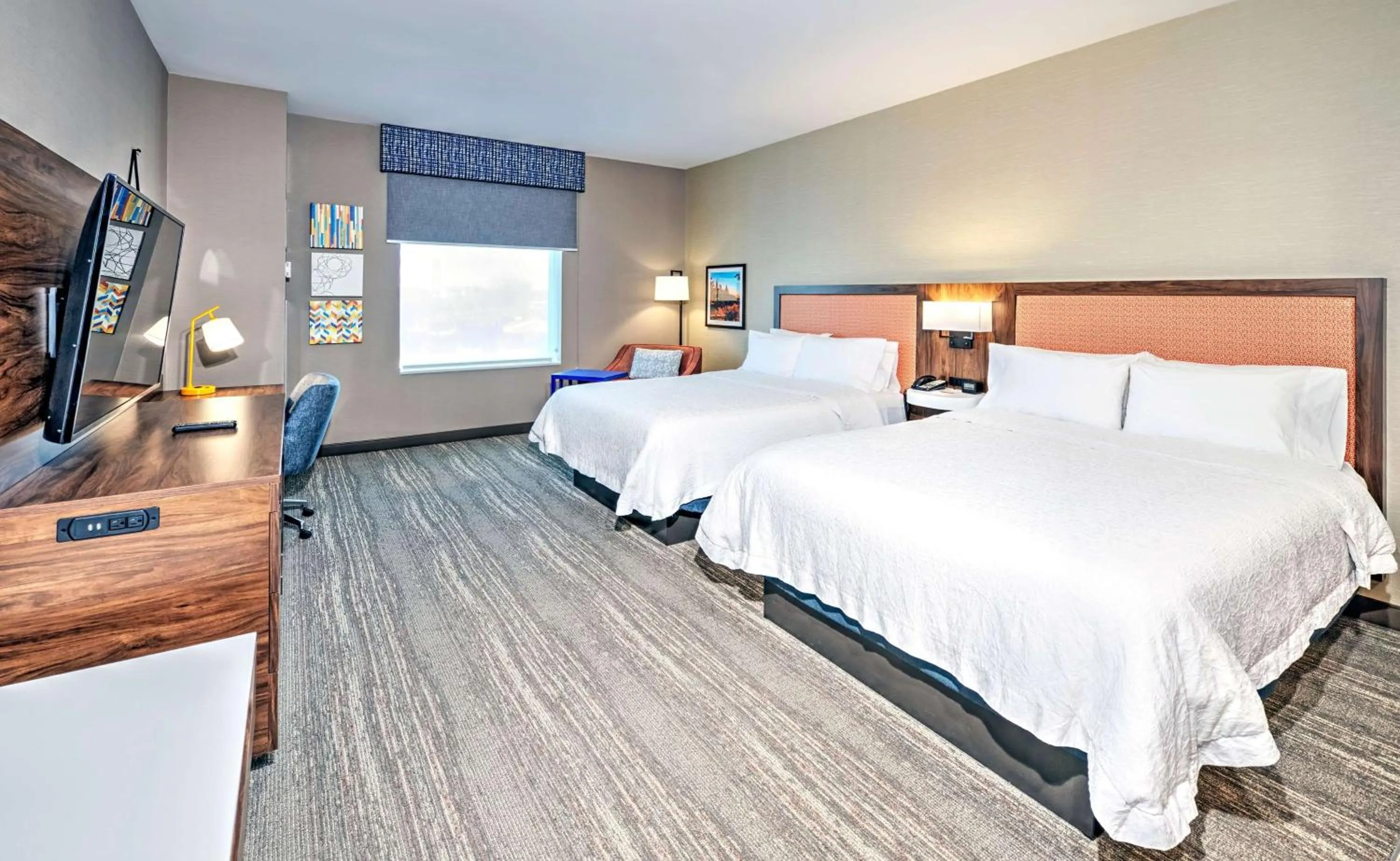 Room with Two Queen Beds - Non-Smoking in Hampton by Hilton Ottawa