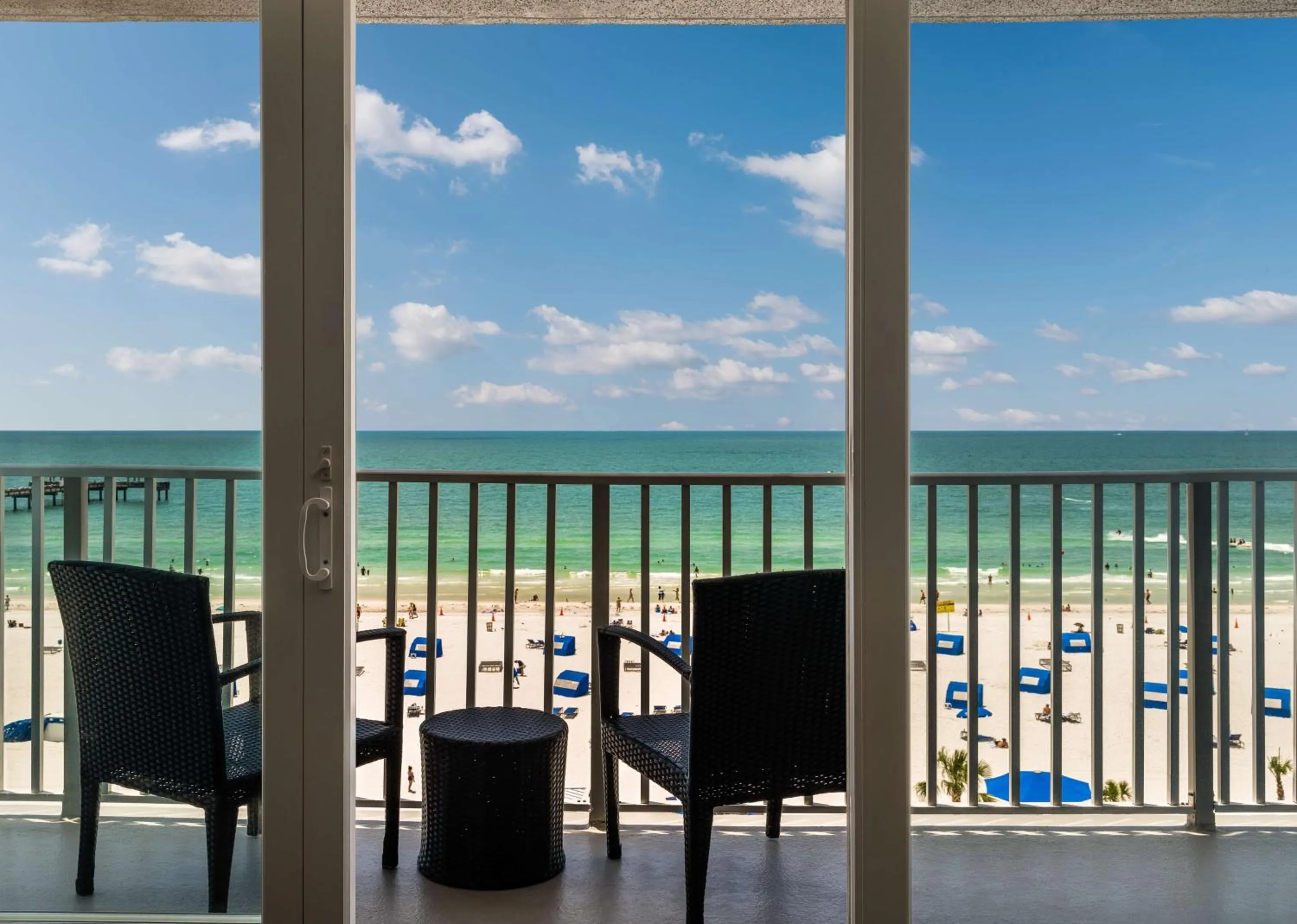 Junior Suite with Gulf Front View in Hilton Clearwater Beach Resort & Spa