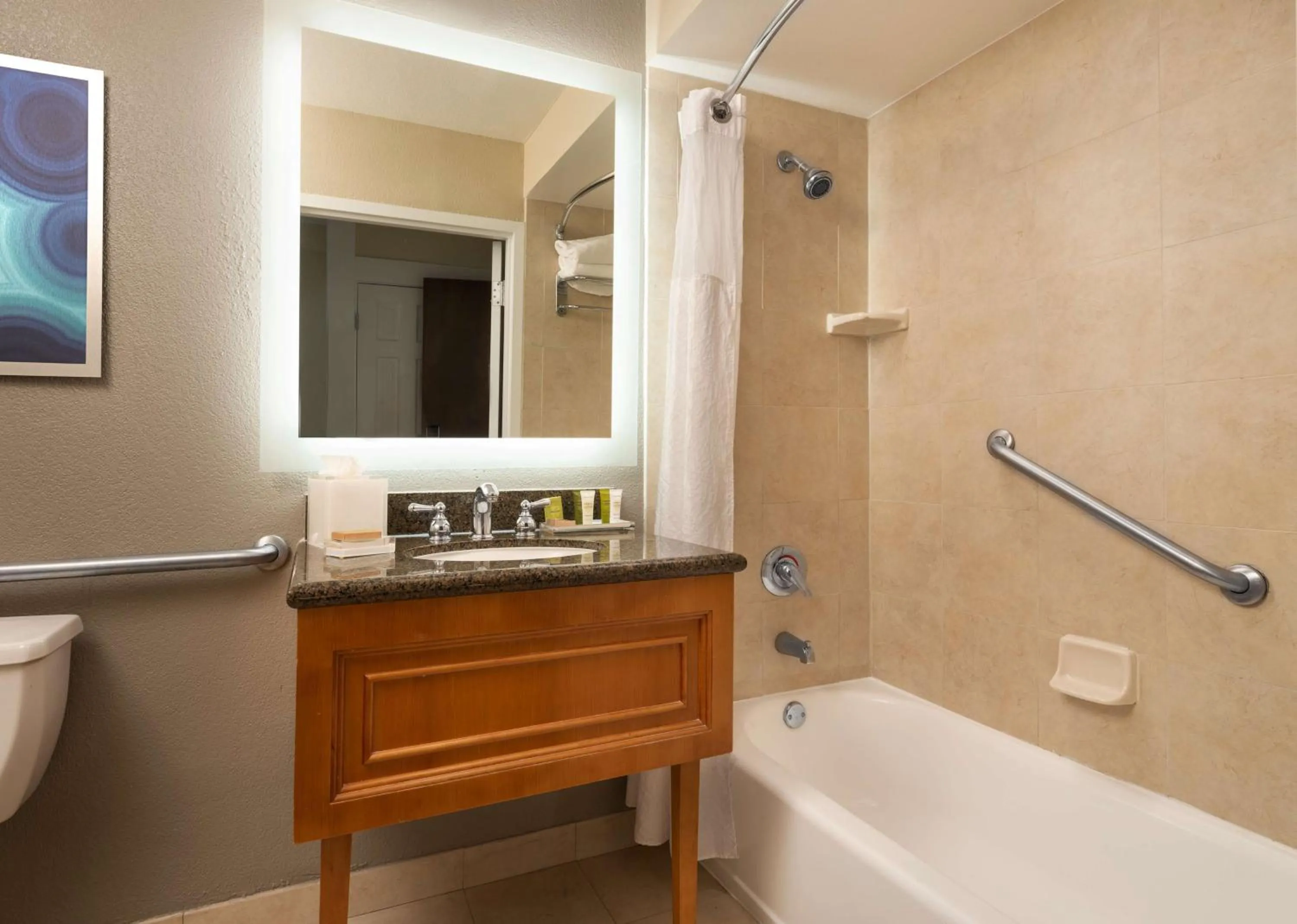 Double Room with Two Double Beds and Bath Tub - Disability Access in Hilton Clearwater Beach Resort & Spa