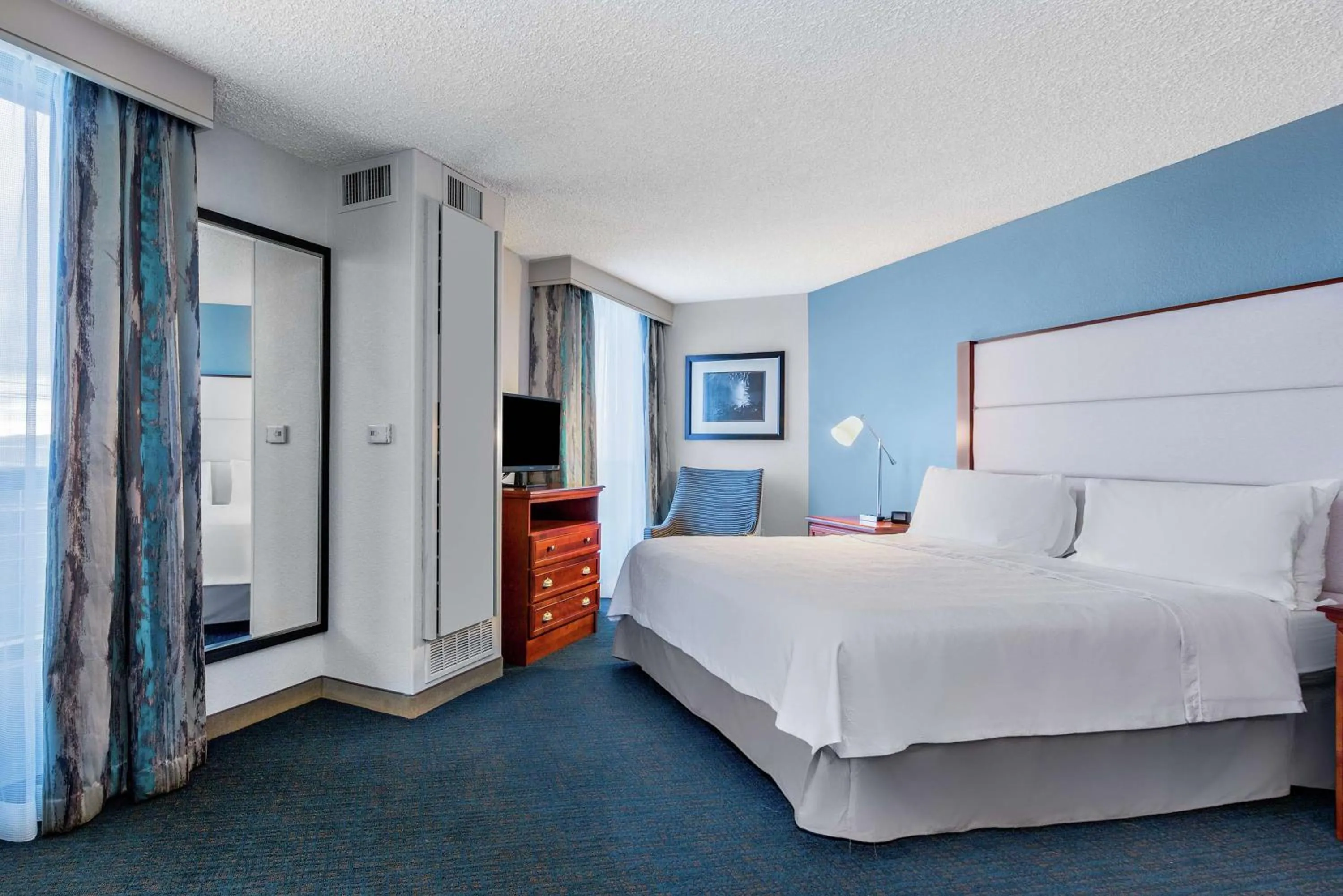 King Studio with Bay View - Non-Smoking in Homewood Suites by Hilton Seattle Downtown