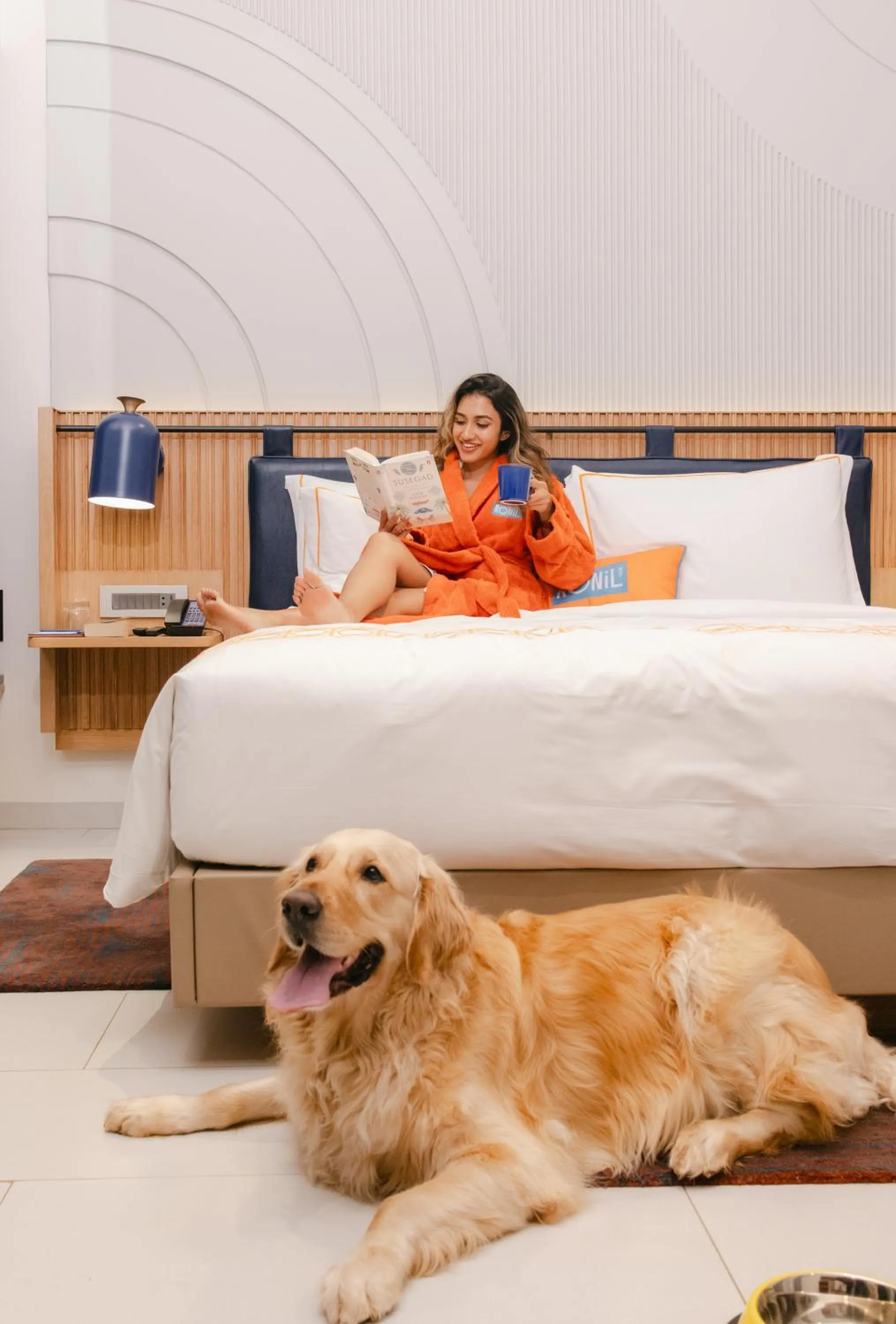 Deluxe King Room with balcony and pool view - Complimentary Mini Bar Access in Hyatt Ronil Goa - a JdV by Hyatt Hotel