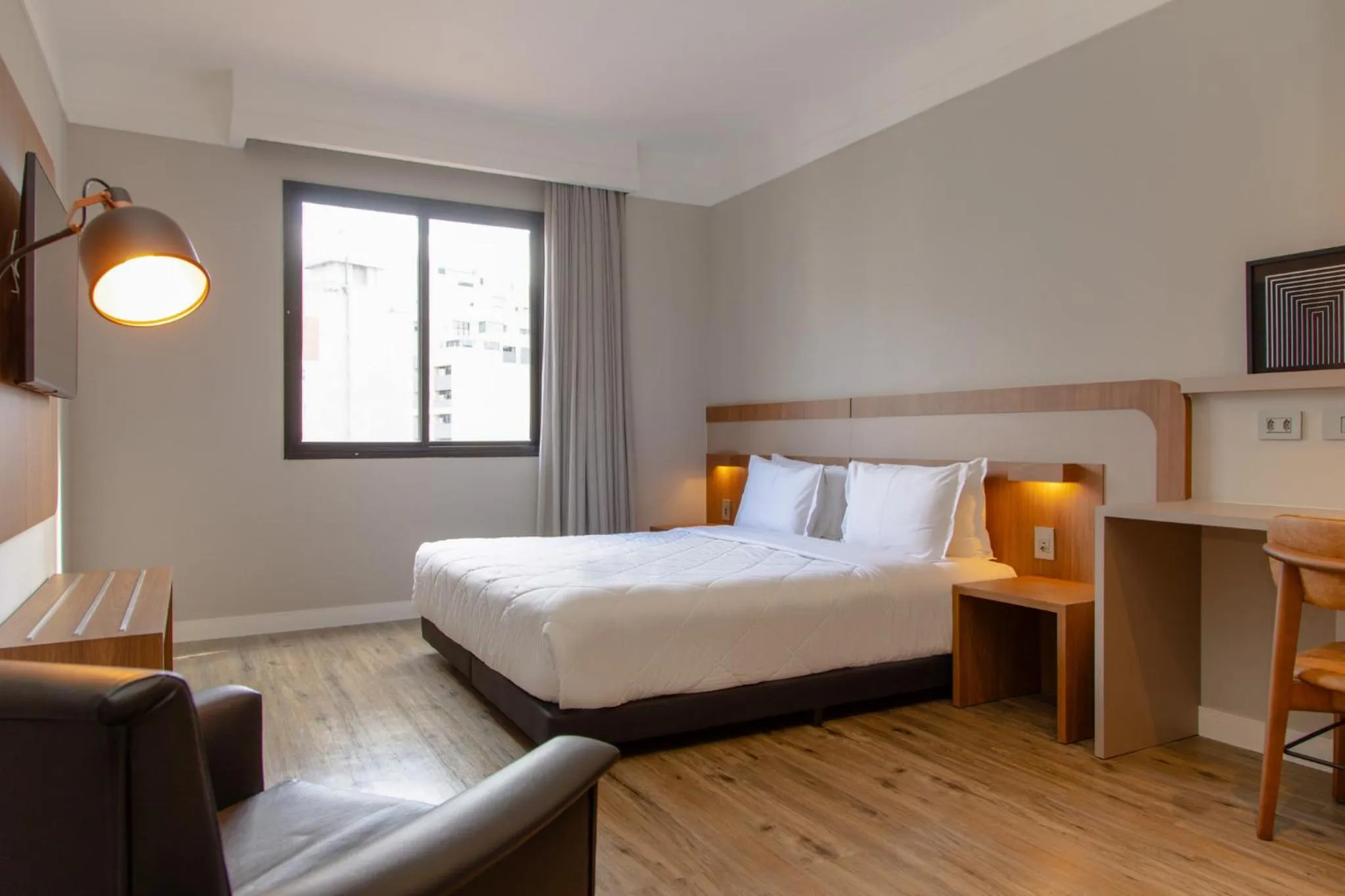 Double Room - single occupancy - Disability Access in Slaviero Curitiba Shopping