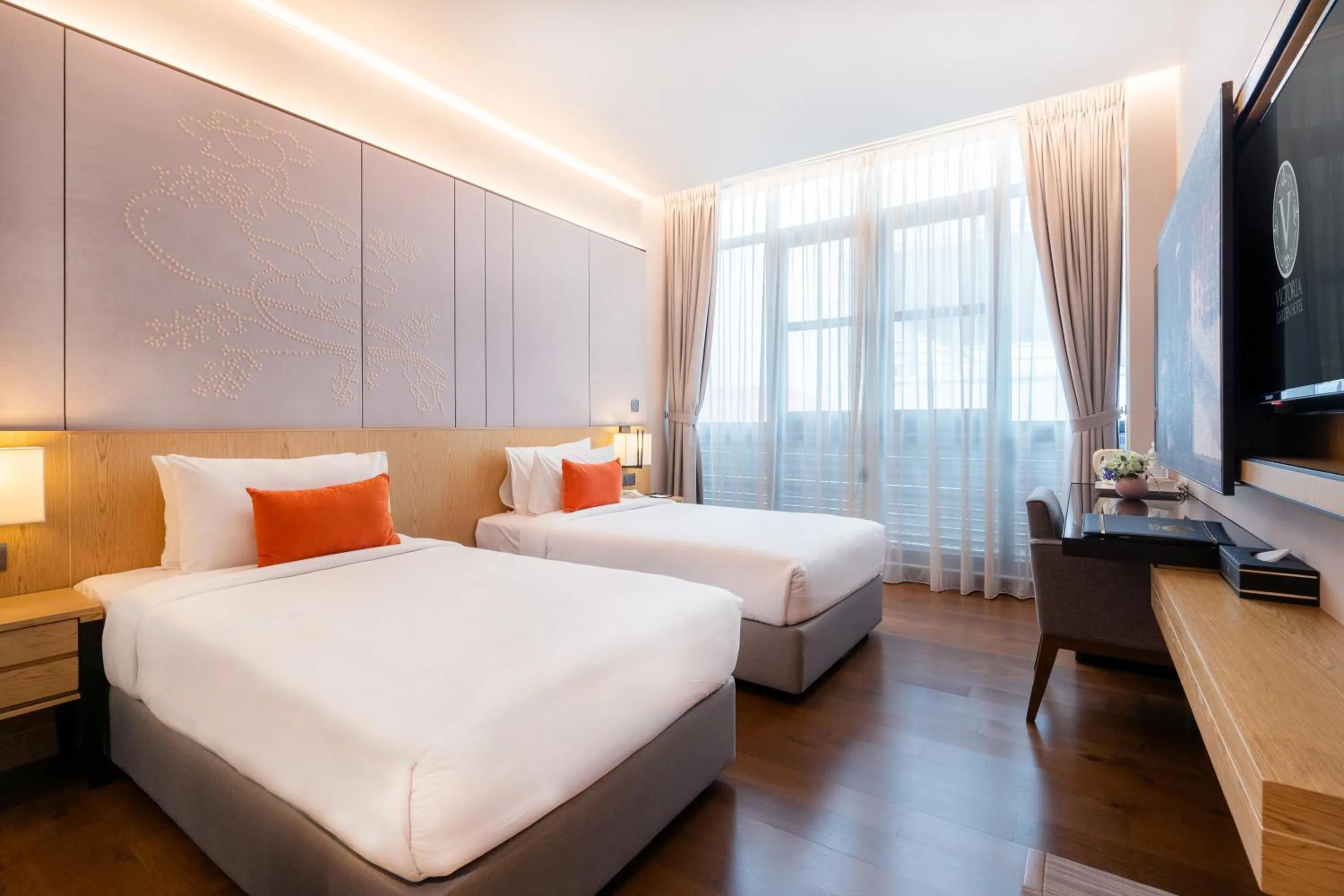 Deluxe Twin Room in Victoria Garden Hotel