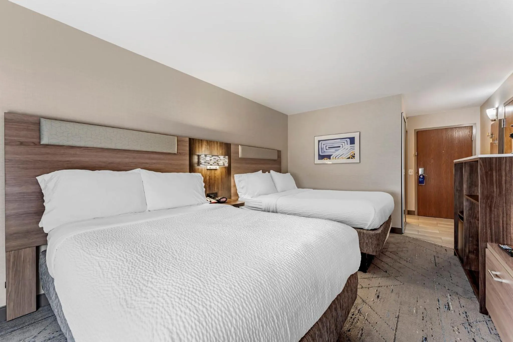 Standard Double Room with Two Double Beds - Communications Accessible in Holiday Inn Express Pittsburgh - Munhall by IHG