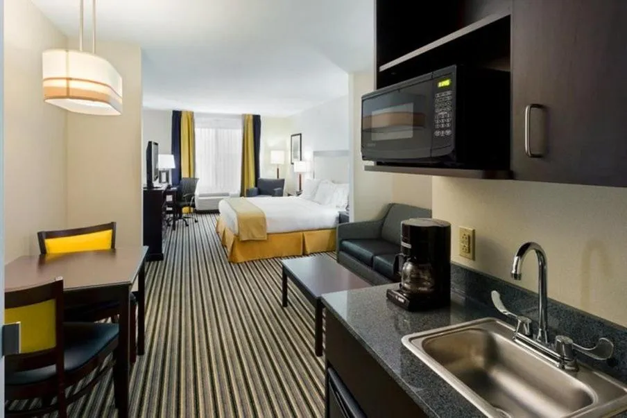 King Suite with Tub and Sofa Bed - Mobility Accessible in Holiday Inn Express and Suites Batavia by IHG