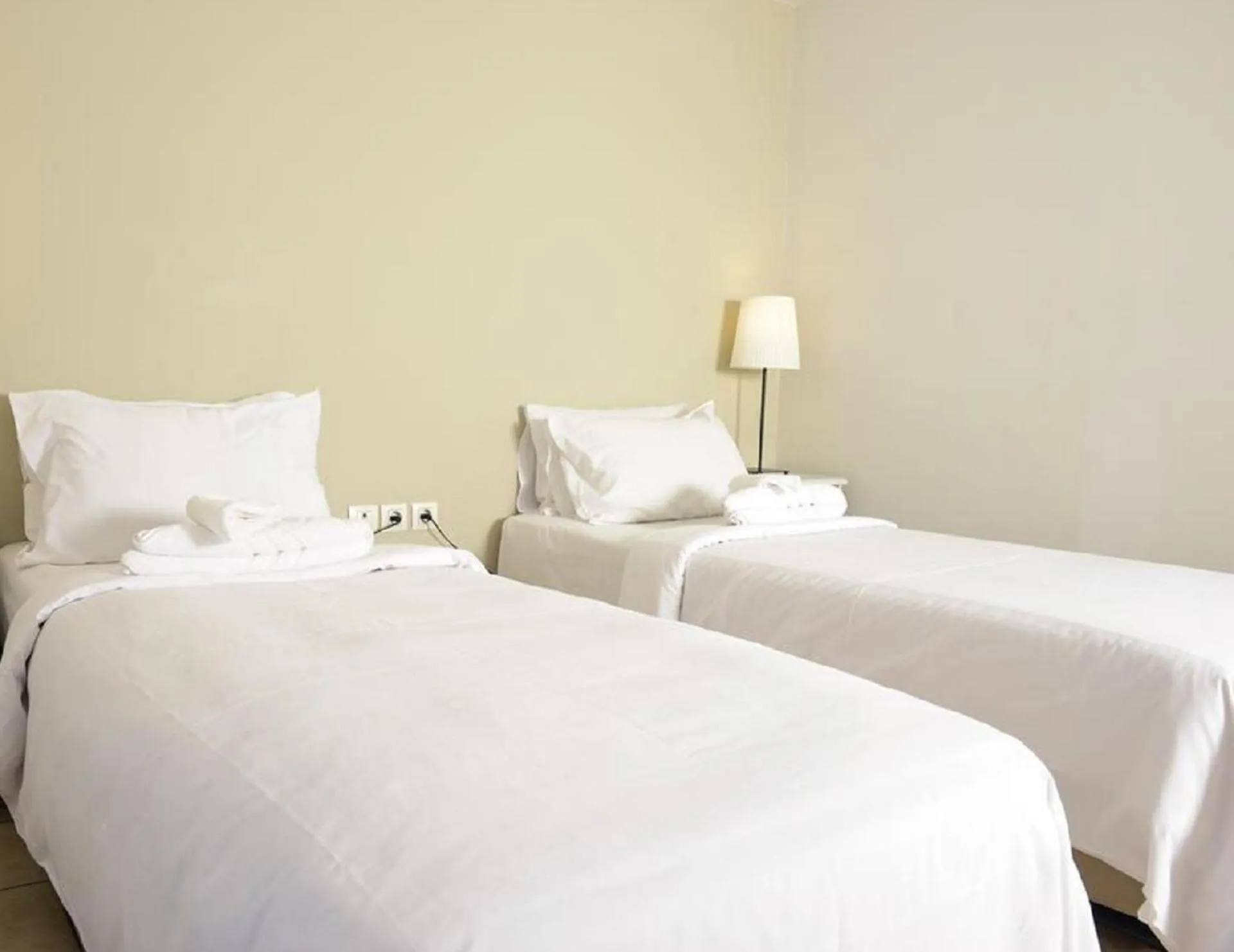 Budget Twin Room in Athens Studios