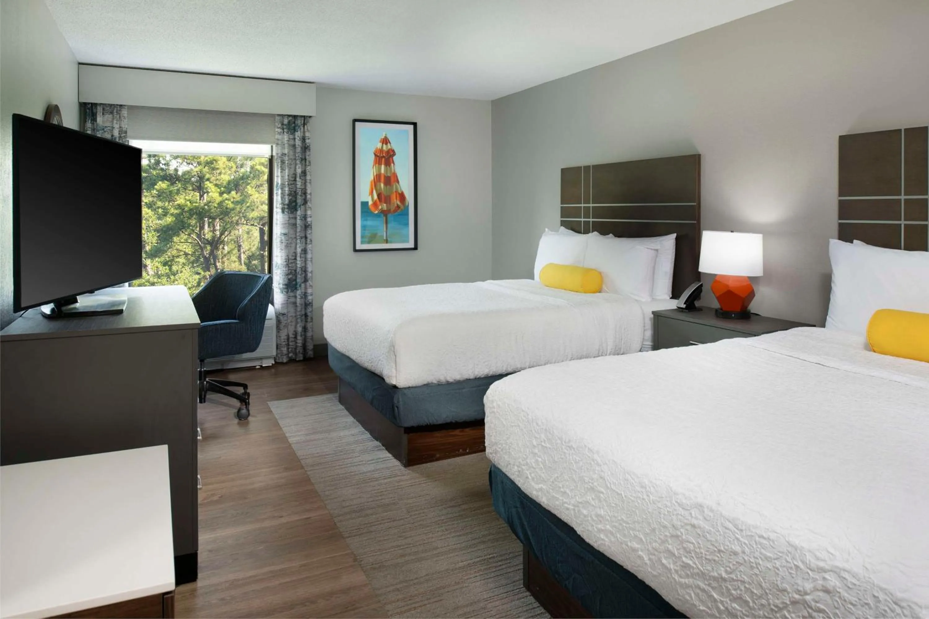 Queen Room with Two Queen Beds - Non-Smoking in Hampton Inn Northwood