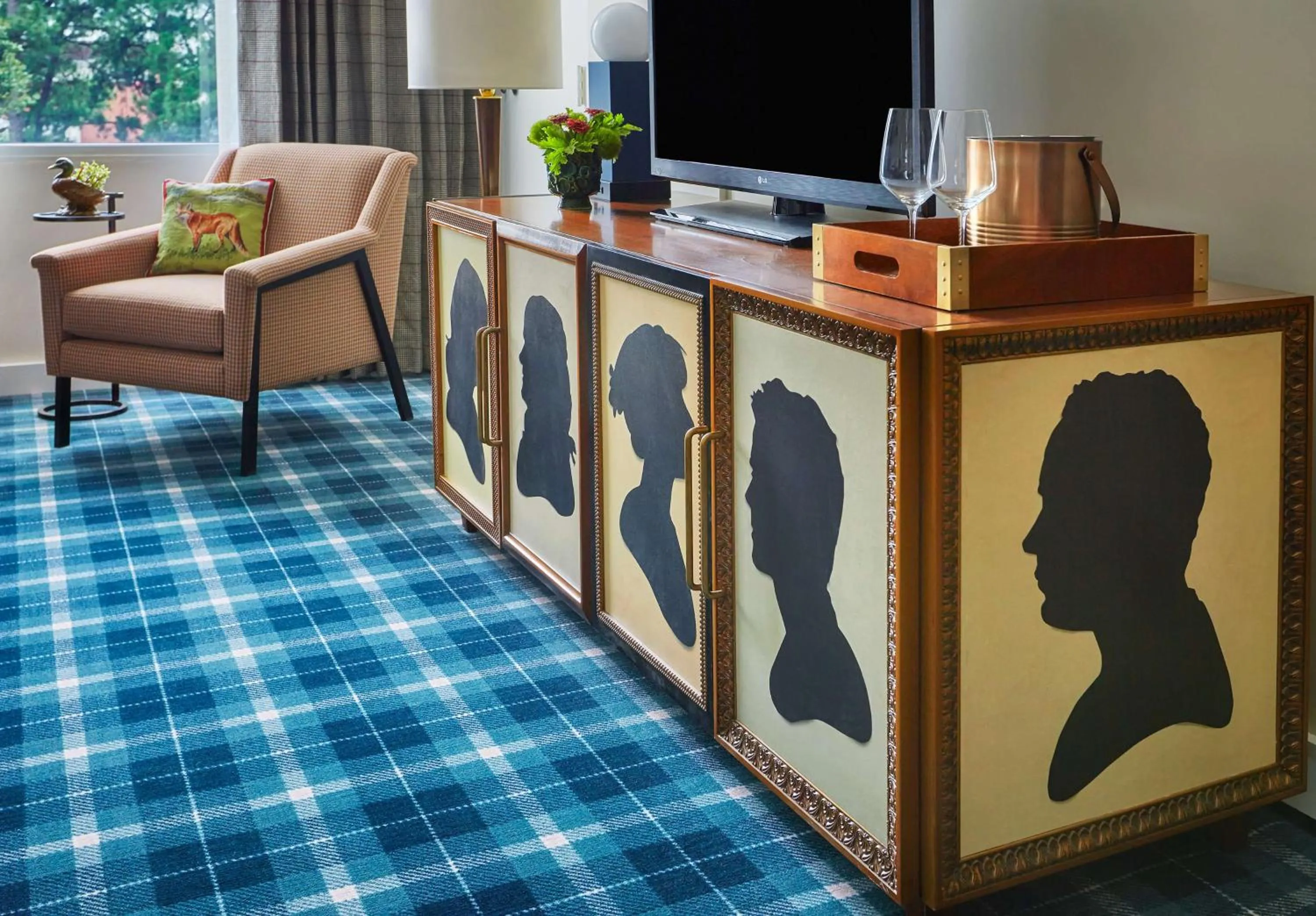 Graduate Queen Room with Two Queen Beds - High Floor in Graduate by Hilton Charlottesville