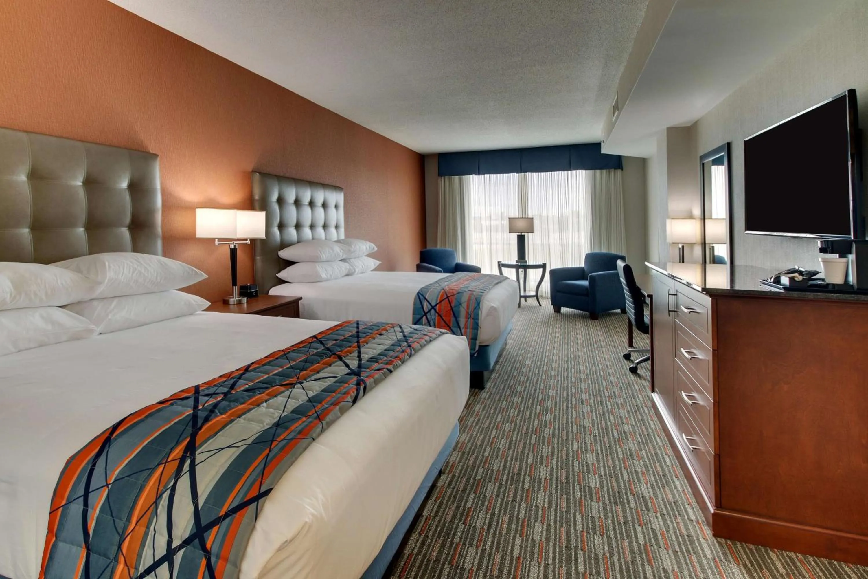 Spacious Queen Room with 2 Queen Beds - High Floor in Drury Inn & Suites Knoxville West
