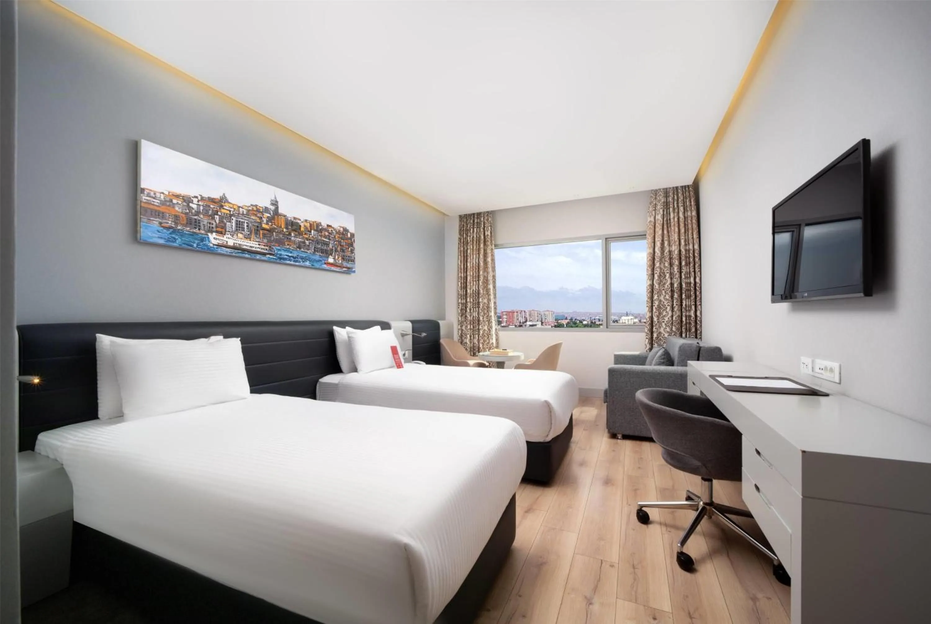 Deluxe Room with Two Twin Beds - Sea View in Ramada Plaza by Wyndham Istanbul Atakoy