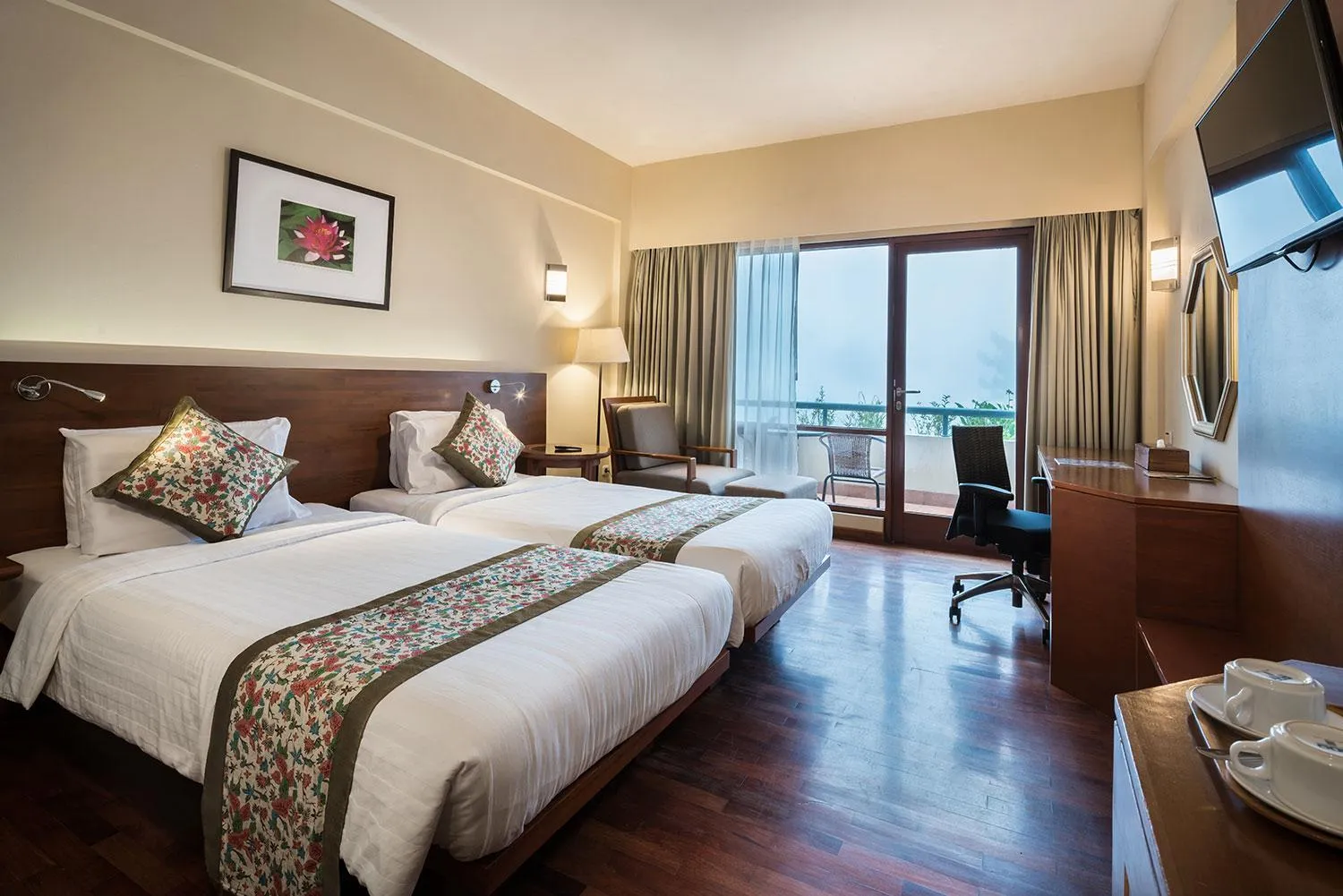 Superior Twin Room in Puncak Pass Resort