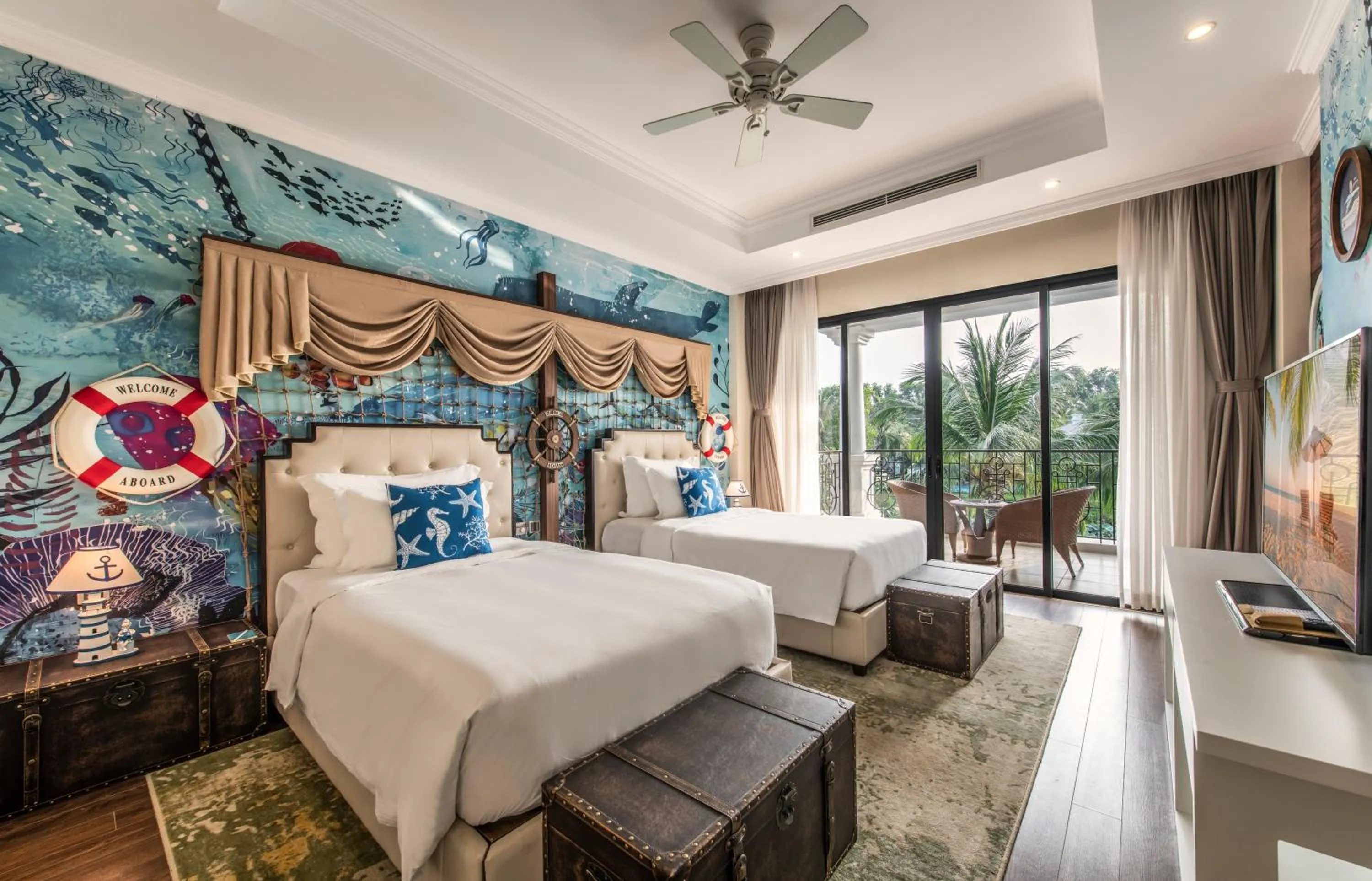 Deluxe Family Villa 4-Bedroom Nautilus in Vinpearl Wonderworld Phu Quoc