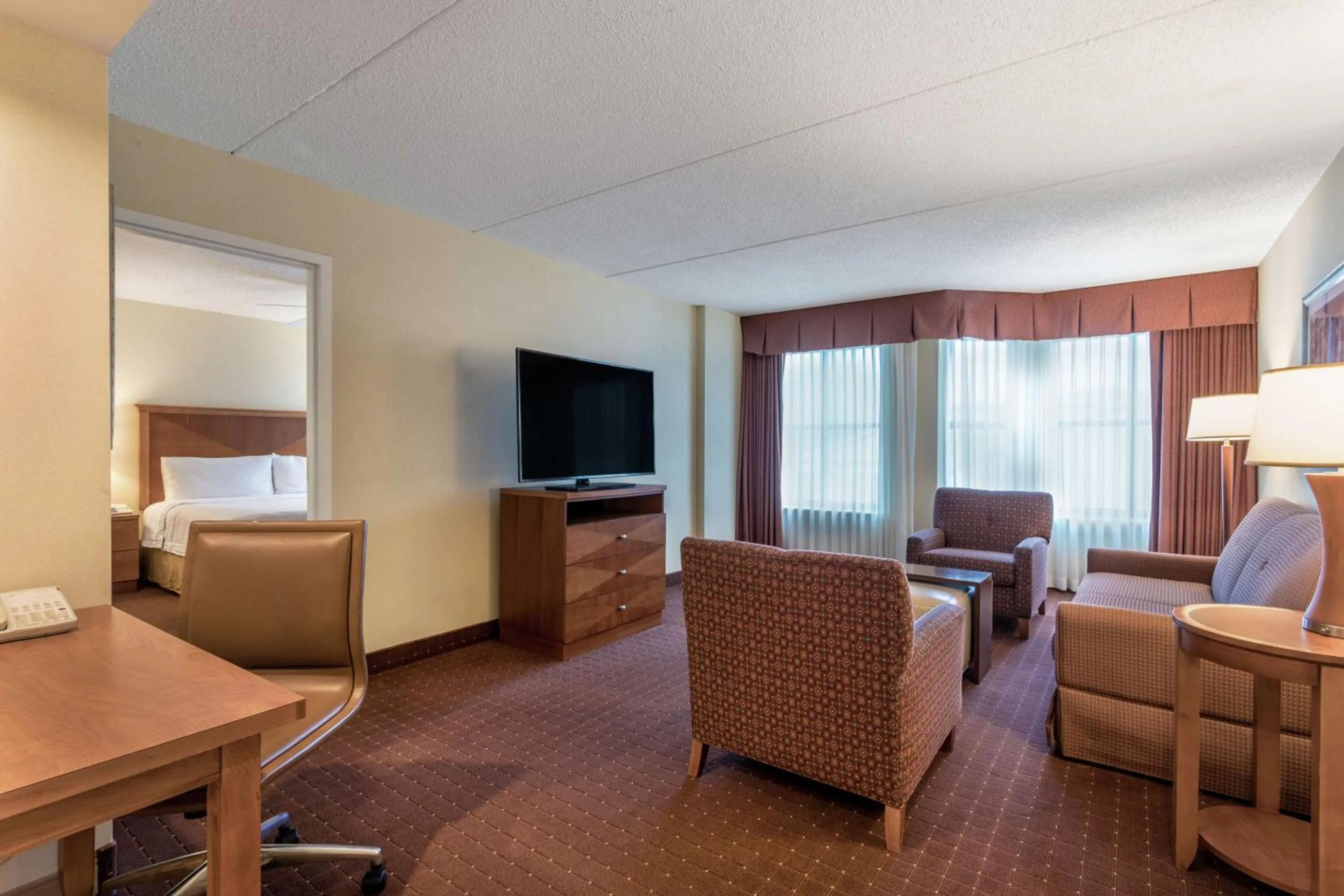 One-Bedroom Queen Suite with Two Queen Beds - Non-Smoking in Homewood Suites by Hilton Newark-Wilmington South Area