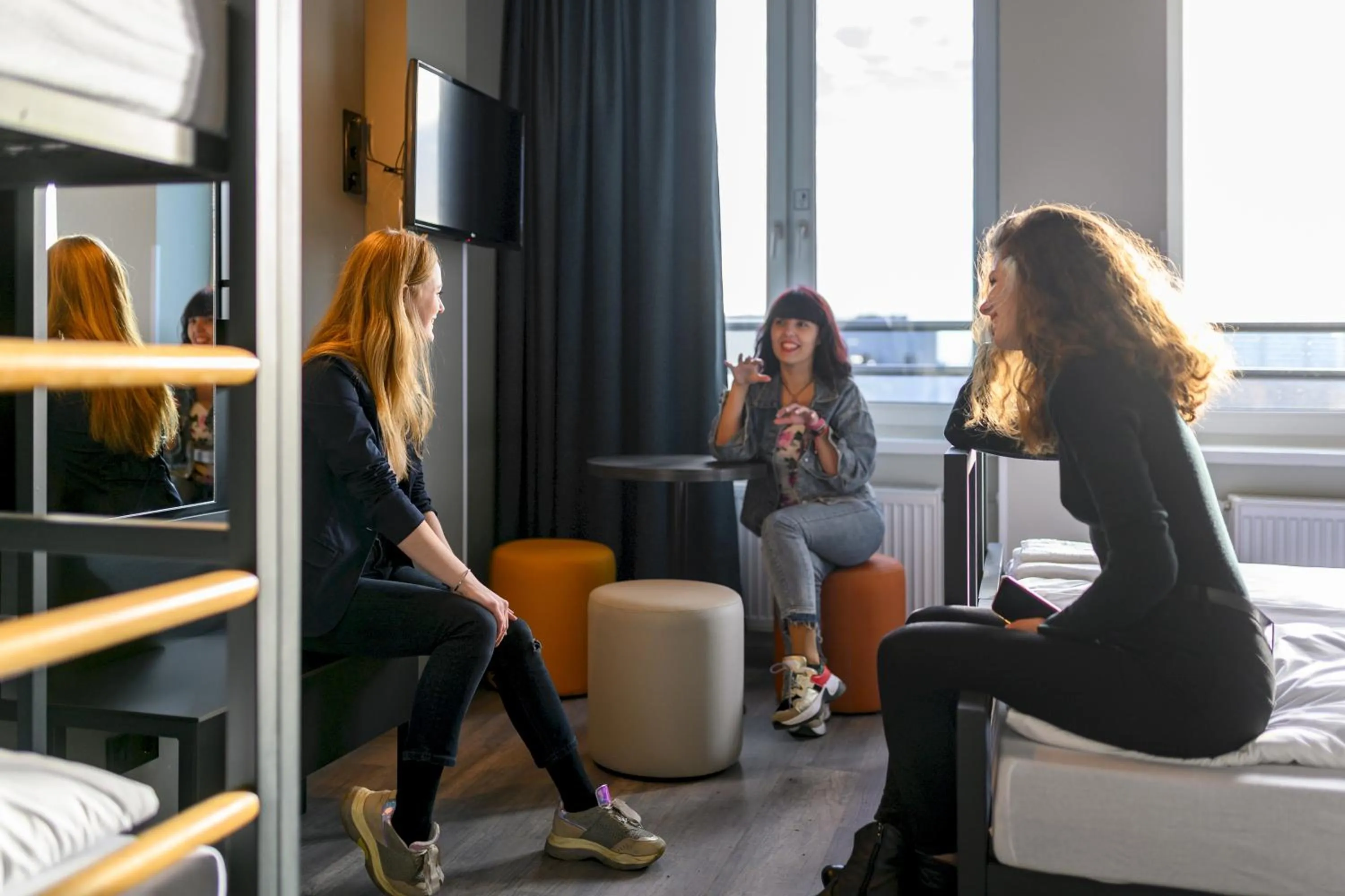 Bed in 4-Bed Dormitory Room in a&o Warszawa Wola