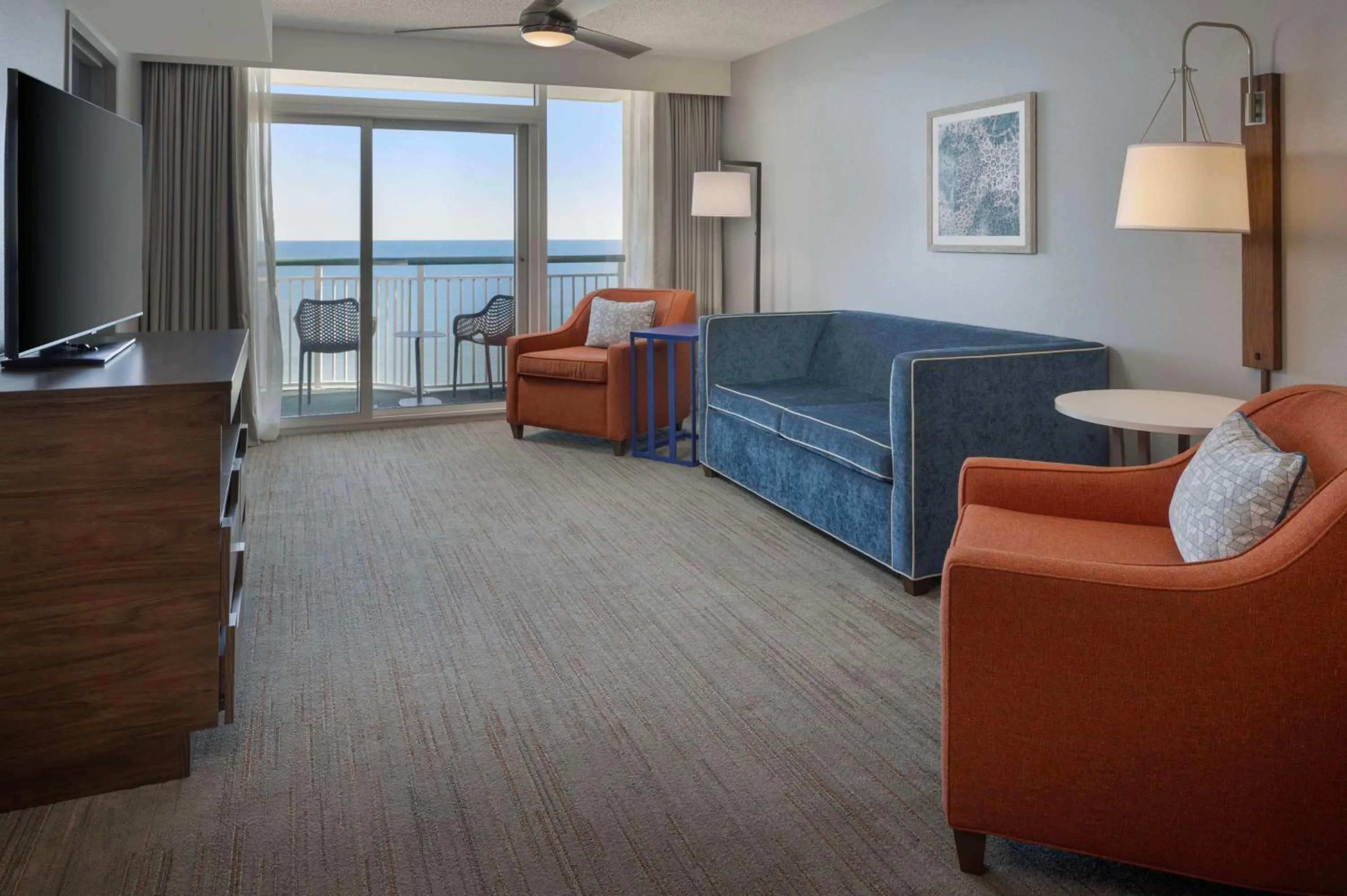 1 King/1 Queen 2 Br/2 Bath Penthouse Suite in Hampton Inn & Suites Myrtle Beach Oceanfront