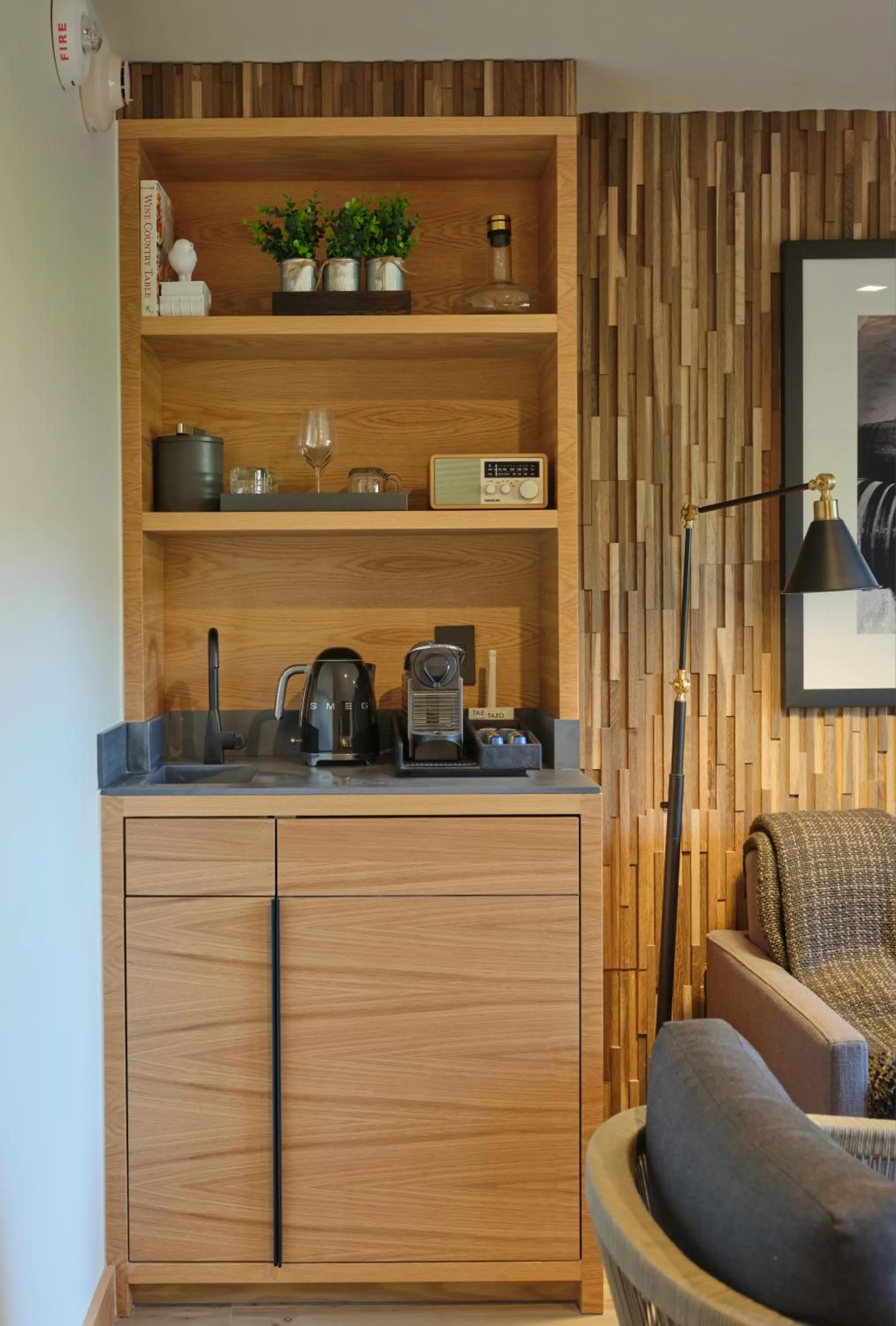 Luxury King Suite with Pool Side Patio and Fire Pit in Embassy Suites by Hilton Napa Valley