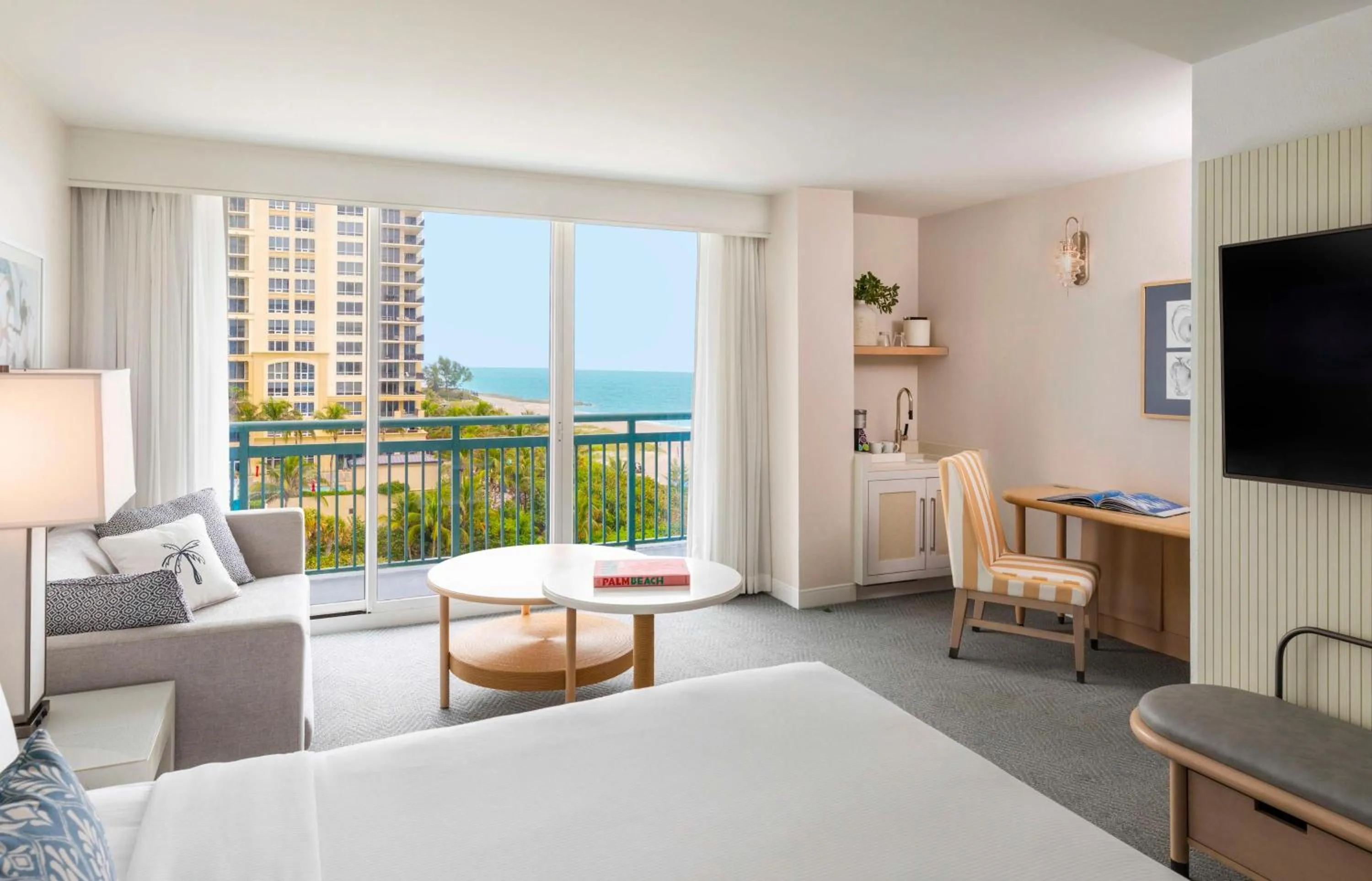 King Studio Suite with Ocean View in The Singer Oceanfront Resort, Curio Collection by Hilton