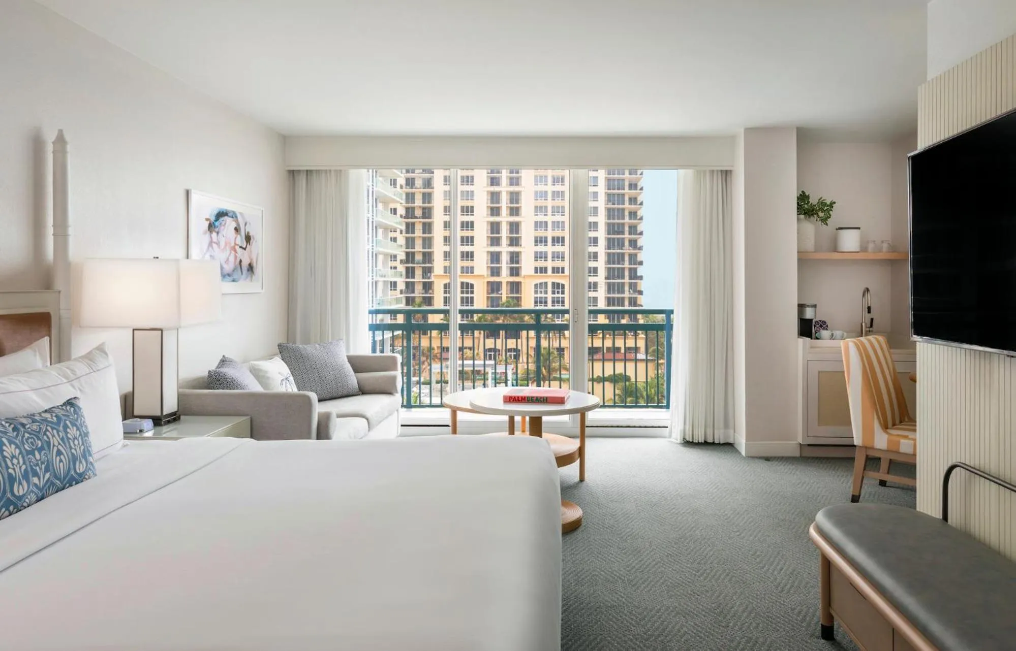 King Studio Suite with Ocean View - Hearing Accessible in The Singer Oceanfront Resort, Curio Collection by Hilton