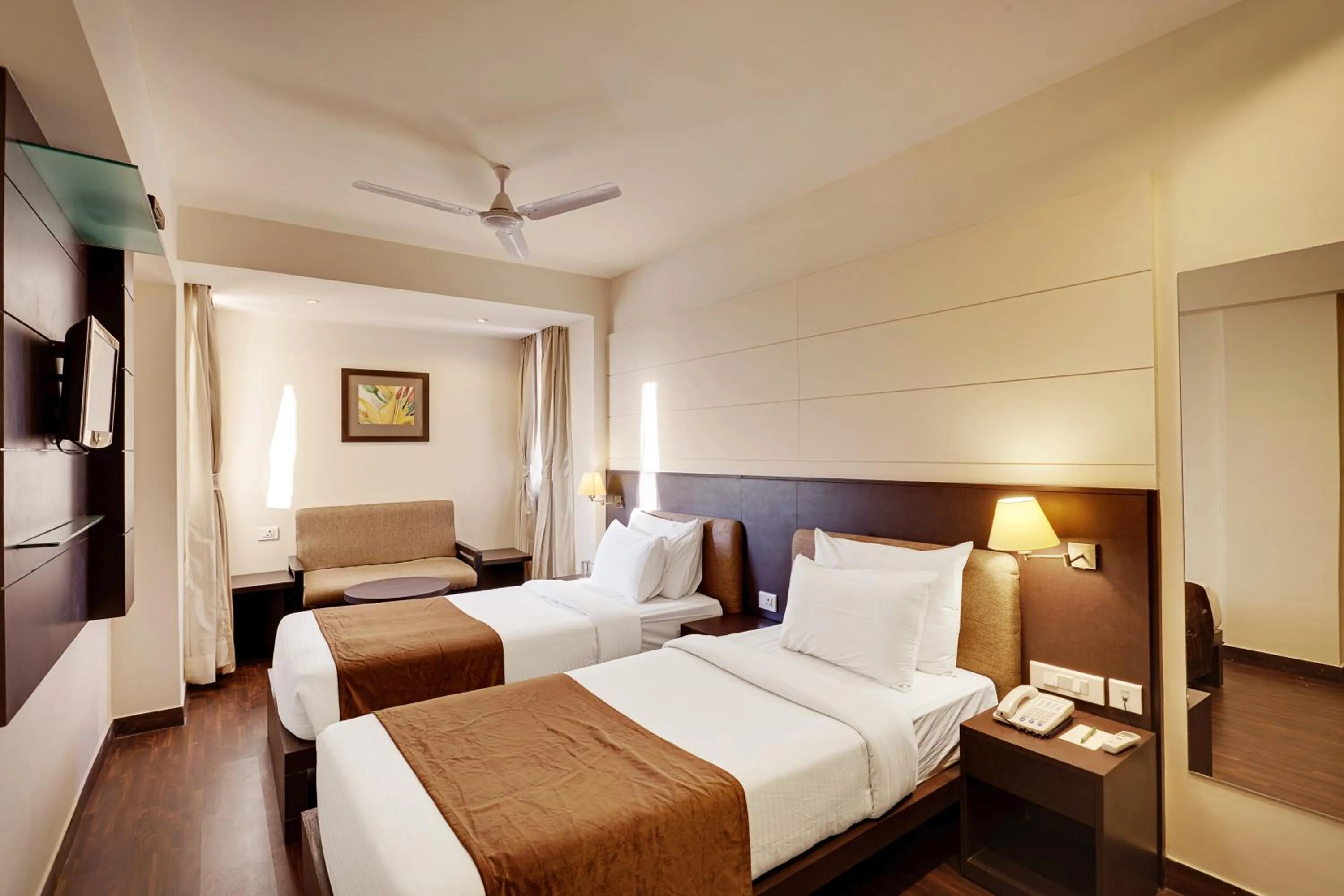  Superior Room on high floor in Whispering Palms Hotel Jaipur