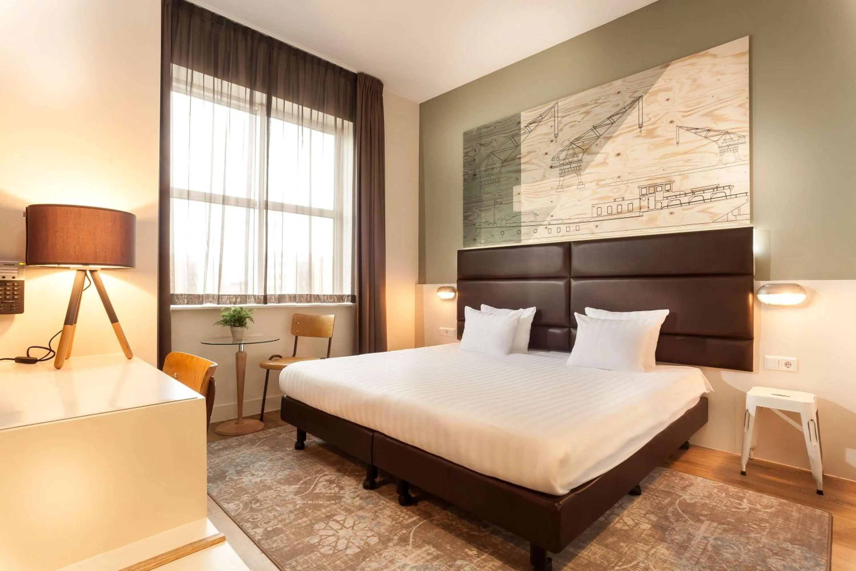 Double Room with One King Bed in Best Western Zaan Inn, Amsterdam - Zaandam