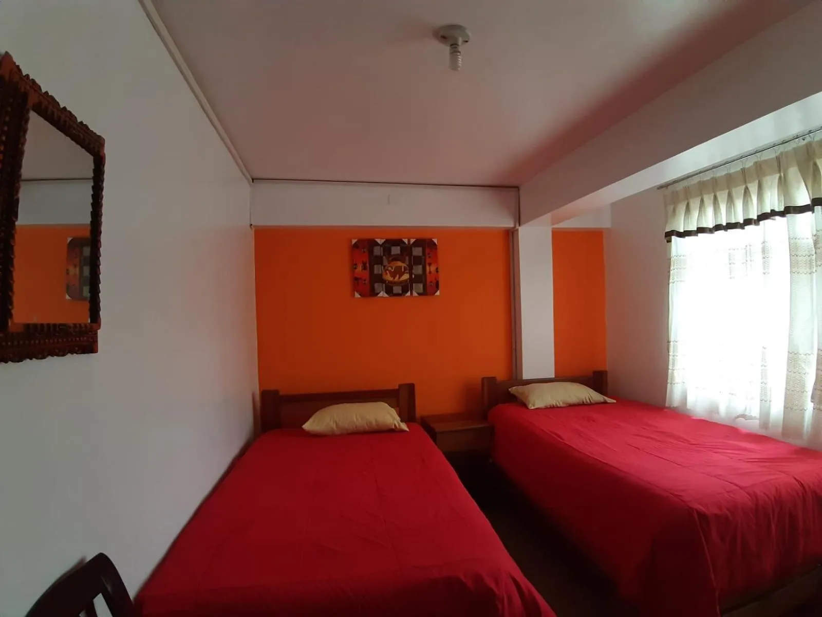 Twin Room with Shared Bathroom in Hatun Quilla