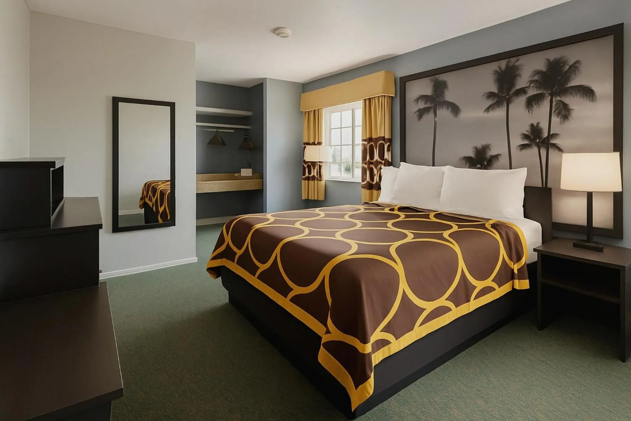 King Room - Non-Smoking in Super 8 by Wyndham Bakersfield South CA