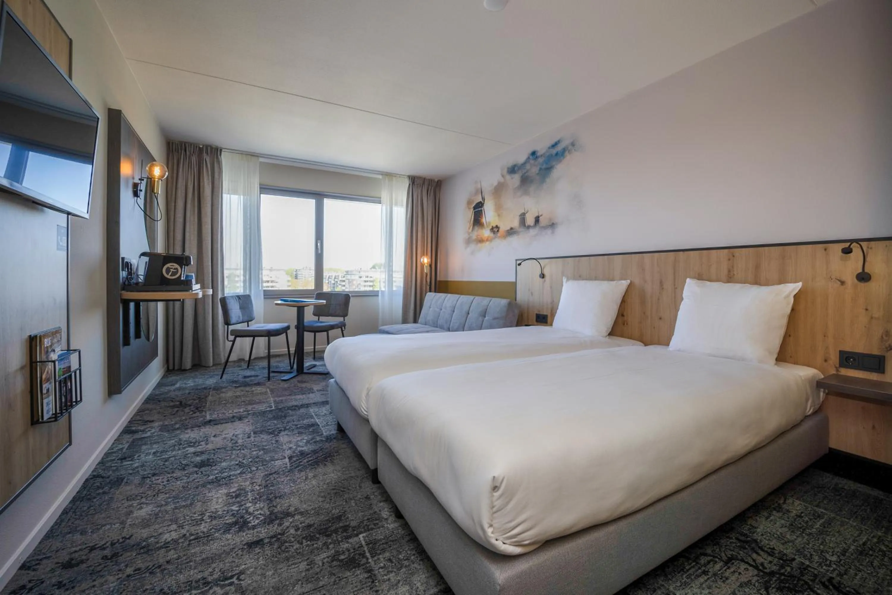 Standard Double Room with Shower in Fletcher Hotel-Restaurant Leidschendam – Den Haag