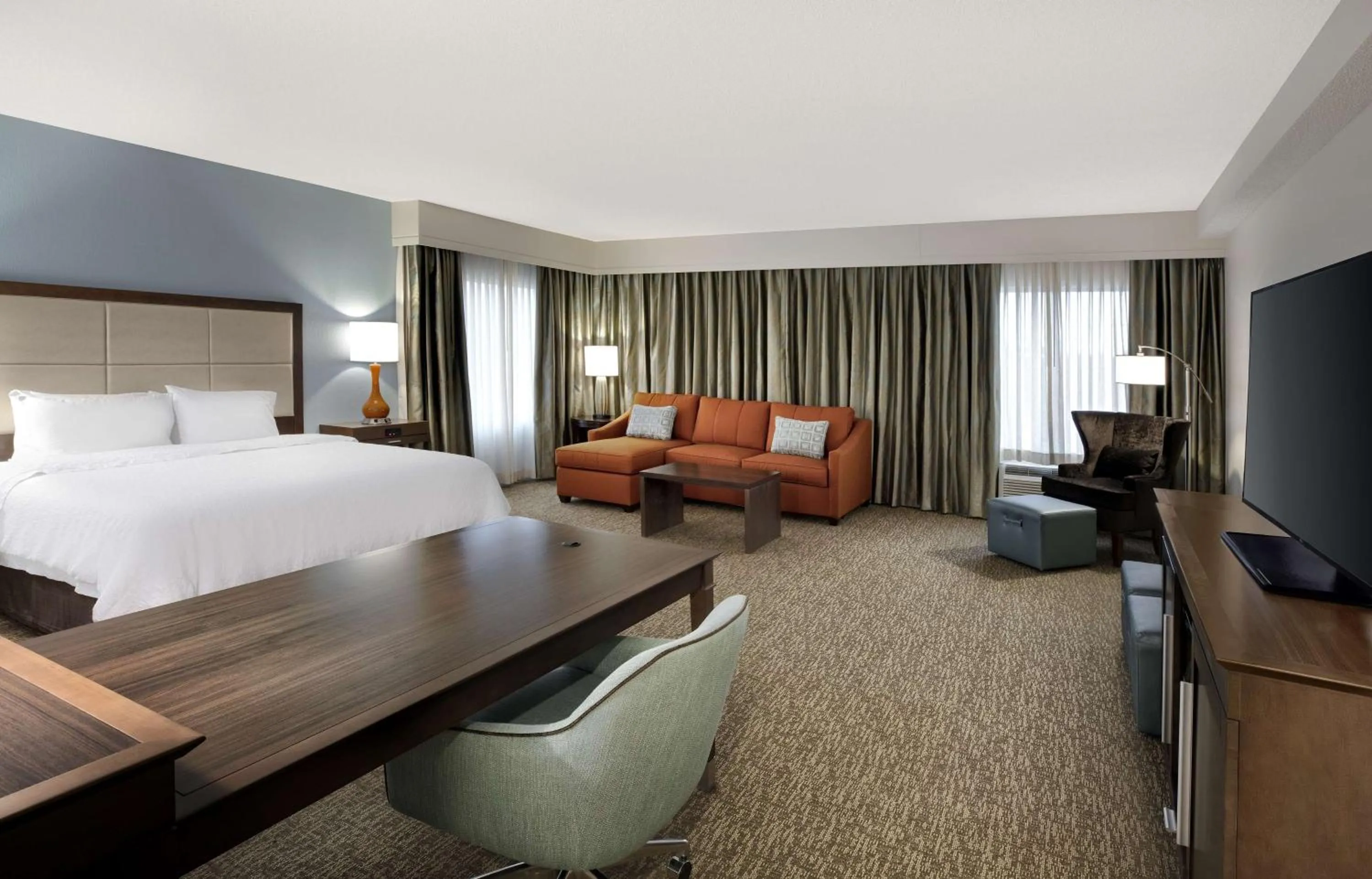 King Studio Suite in Hampton Inn West Palm Beach Central Airport