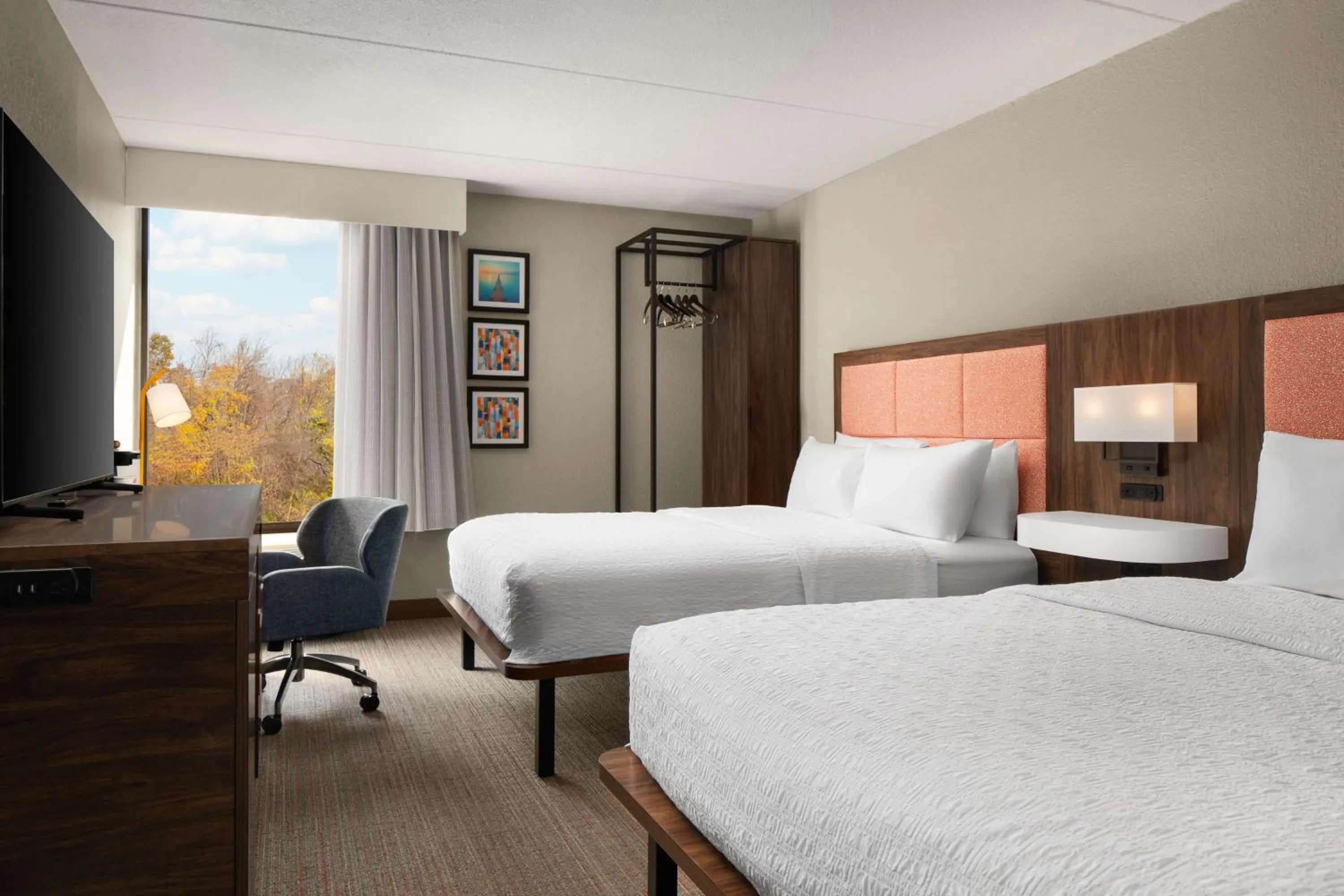 Double Room with Two Double Beds - Non-Smoking in Hampton Inn Norfolk/Virginia Beach