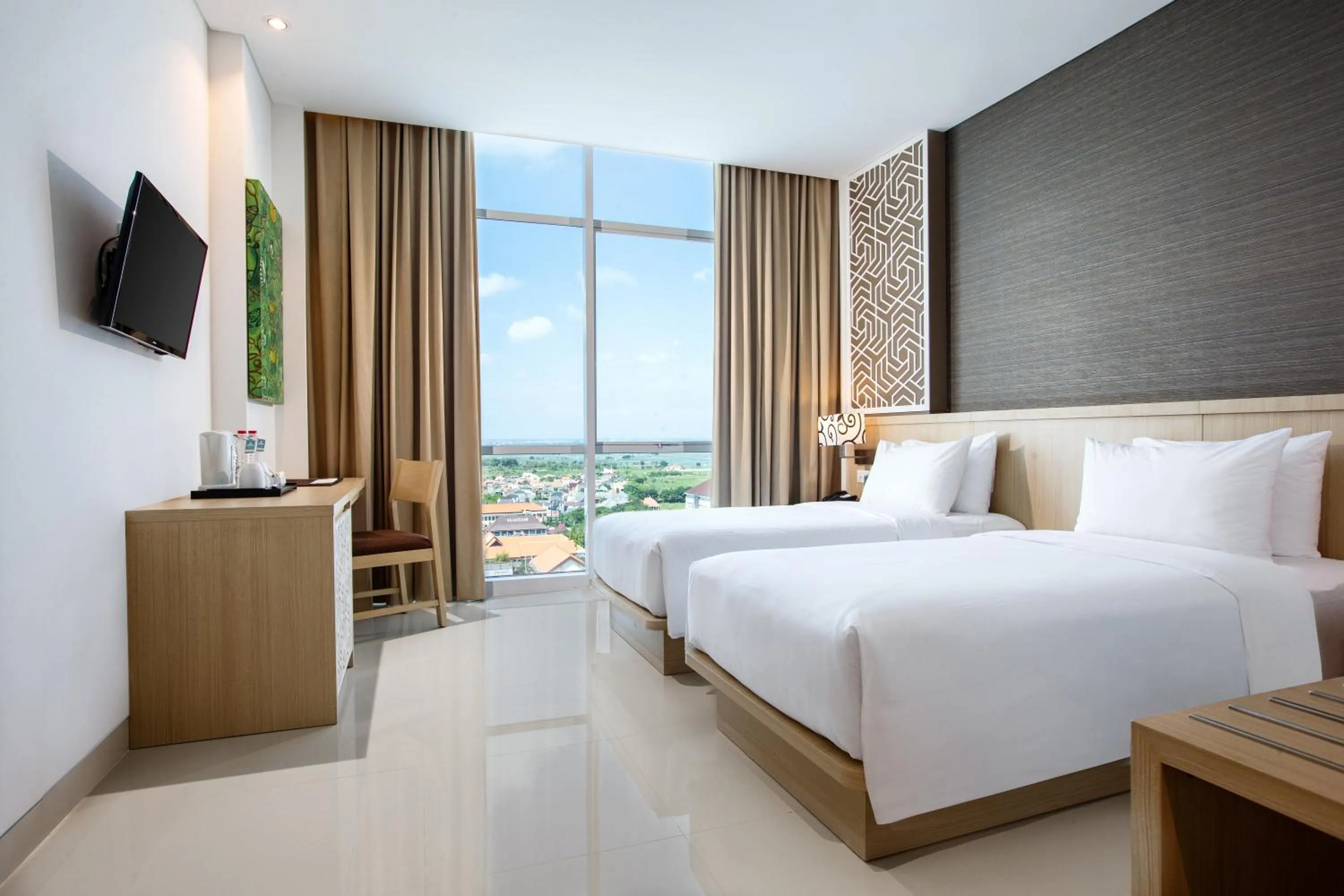 Superior Twin Room in Hotel Santika Gresik