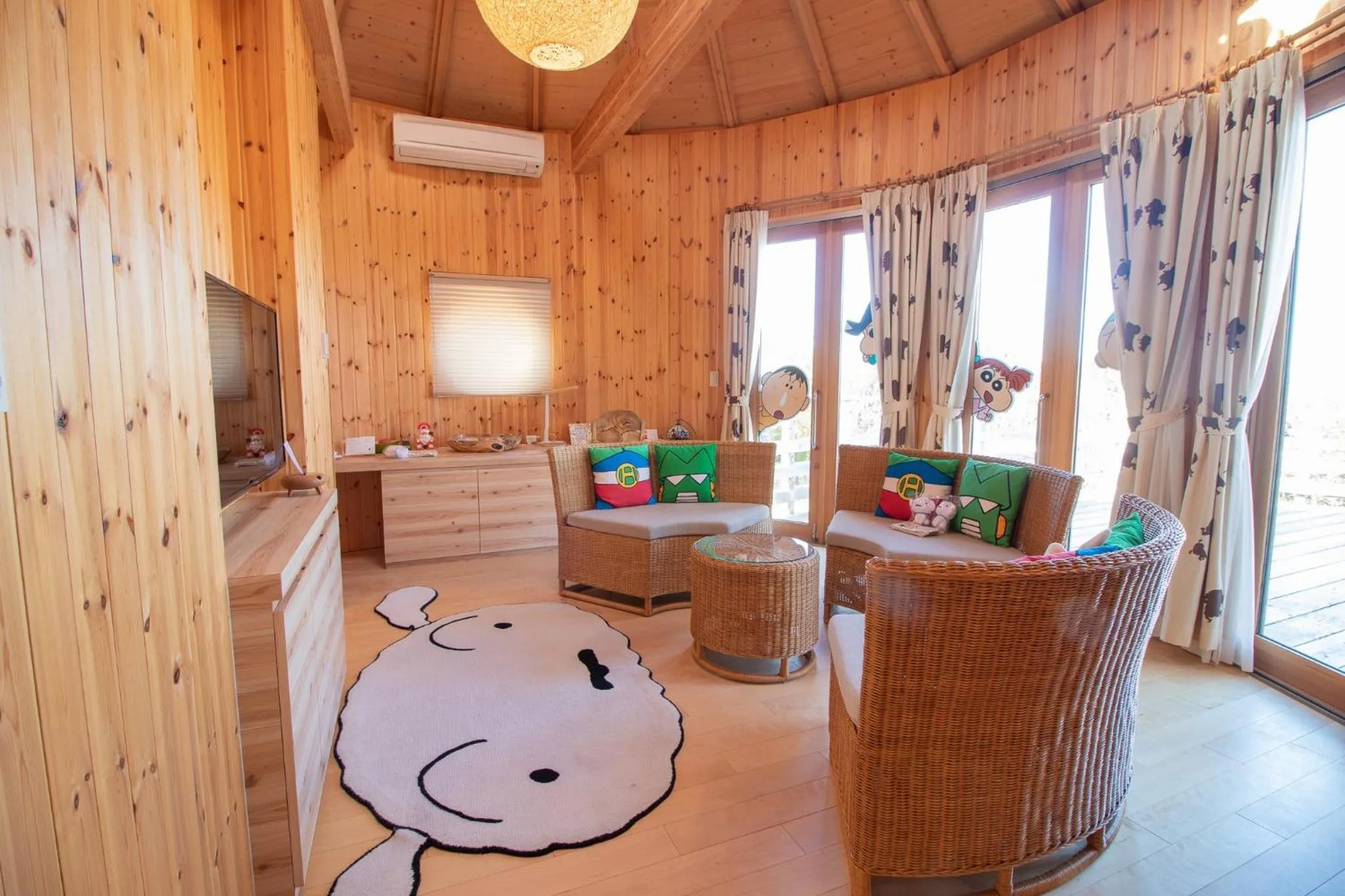 Crayon Shin-chan Room Non Smoking in GRAND CHARIOT Hokutoshichisei 135°