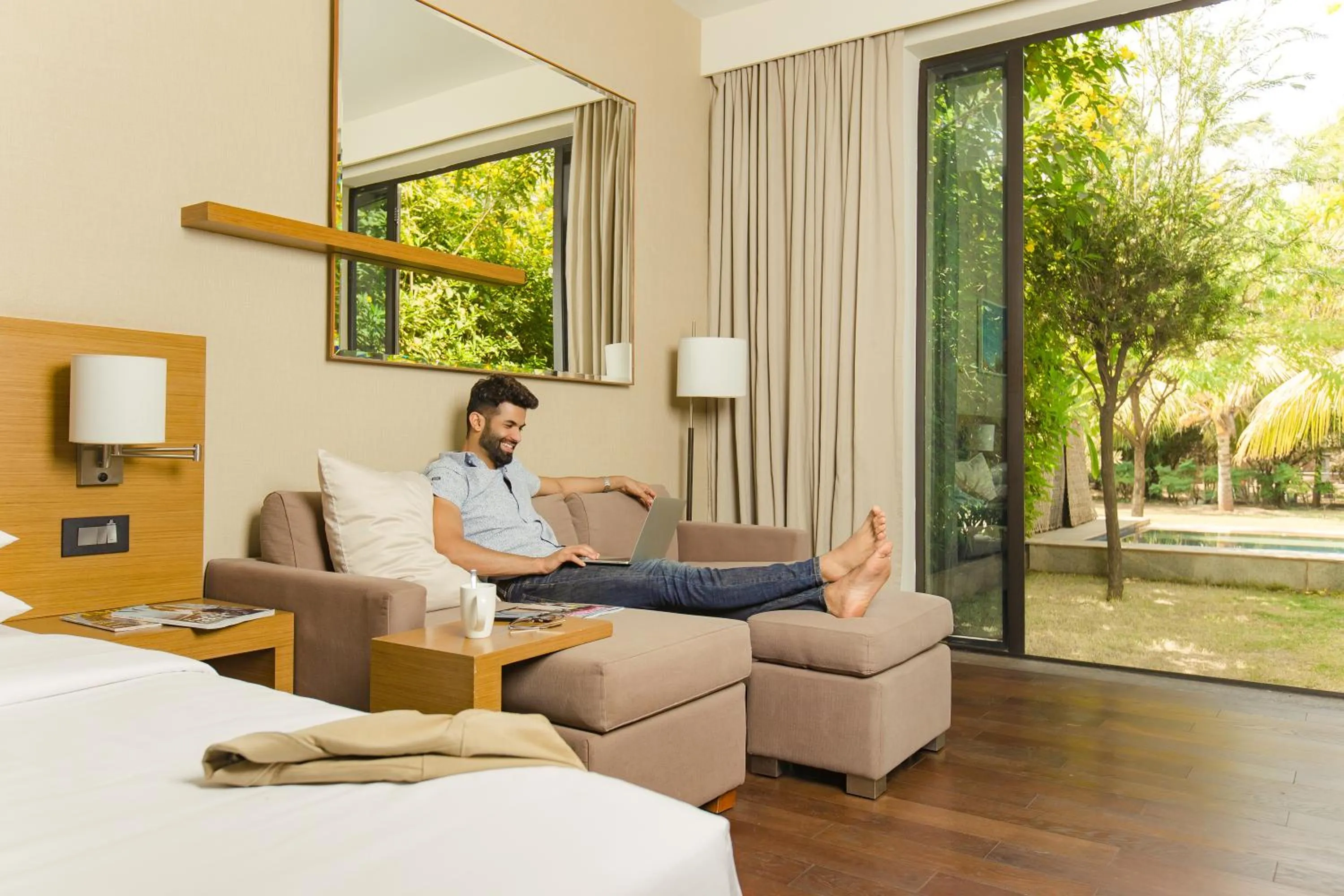 King Room with Plunge Pool - single occupancy in Hyatt Place Hampi