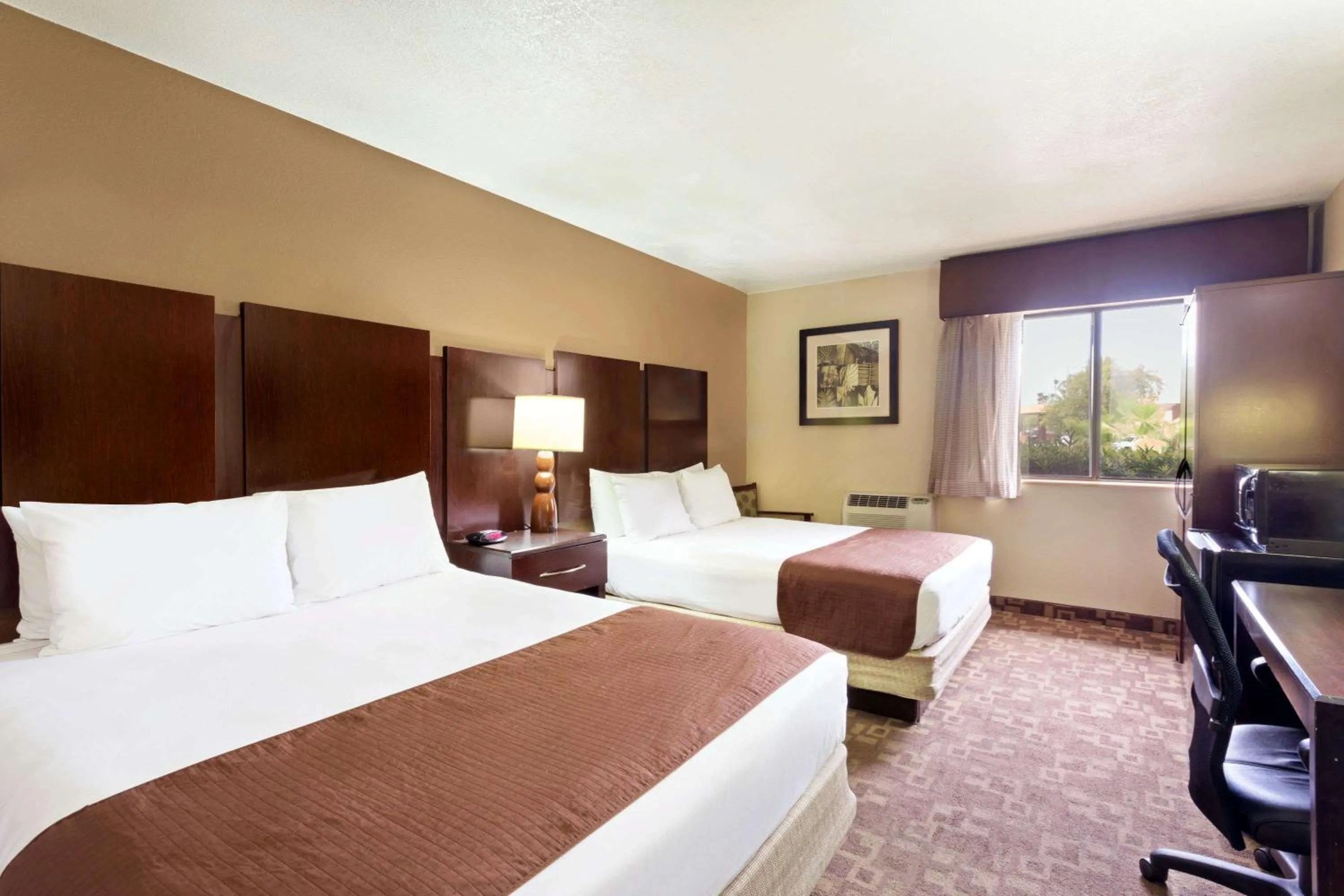 Deluxe Queen Room with Two Queen Beds - Non-Smoking in Super 8 by Wyndham Chandler Phoenix